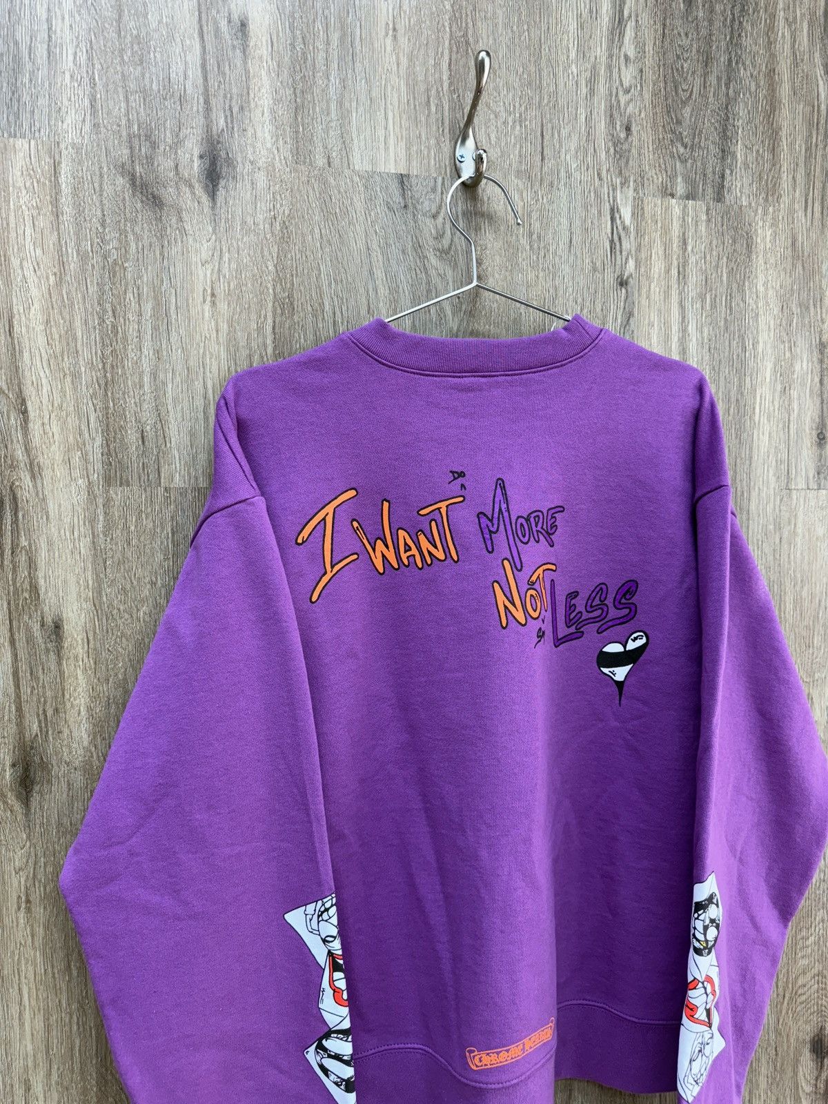 Chrome Hearts Chrome Hearts Purple Matty Boy Crewneck Size US S / EU 44-46 / 1 - 8 Thumbnail