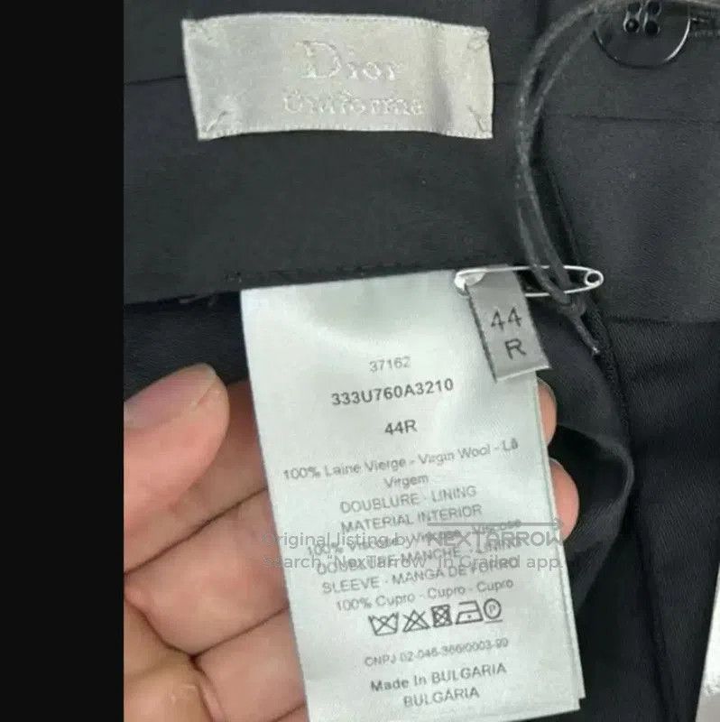 Other Dior Black Wool Blend Casual Trousers . Size US 26 / EU 42 - 4 Thumbnail