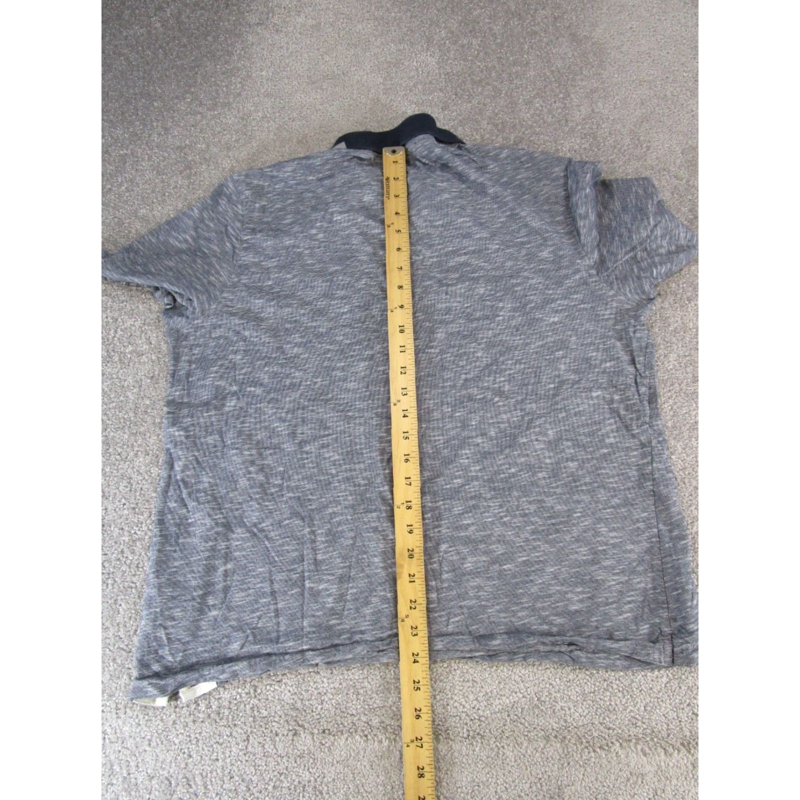 Ted Baker VINTAGE Ted Baker Polo Shirt Mens Small Gray Solid Cotton London Golf Size US S / EU 44-46 / 1 - 7 Thumbnail