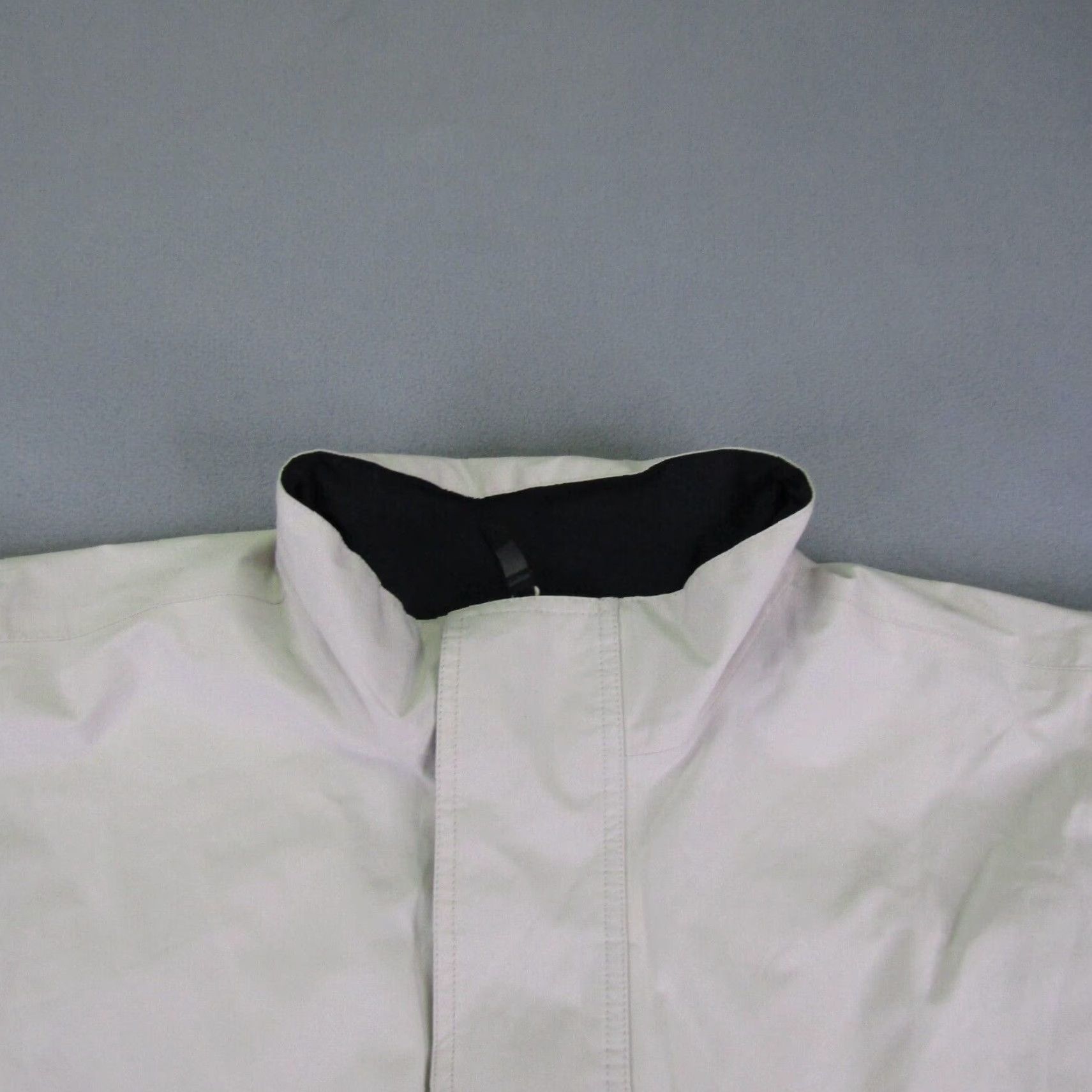 Nike VINTAGE Nike Jacket Mens 2XL Beige Windbreaker Zip Up Full Zip Pockets Golf Outdoor Sports Logo Size US XXL / EU 58 / 5 - 2 Thumbnail