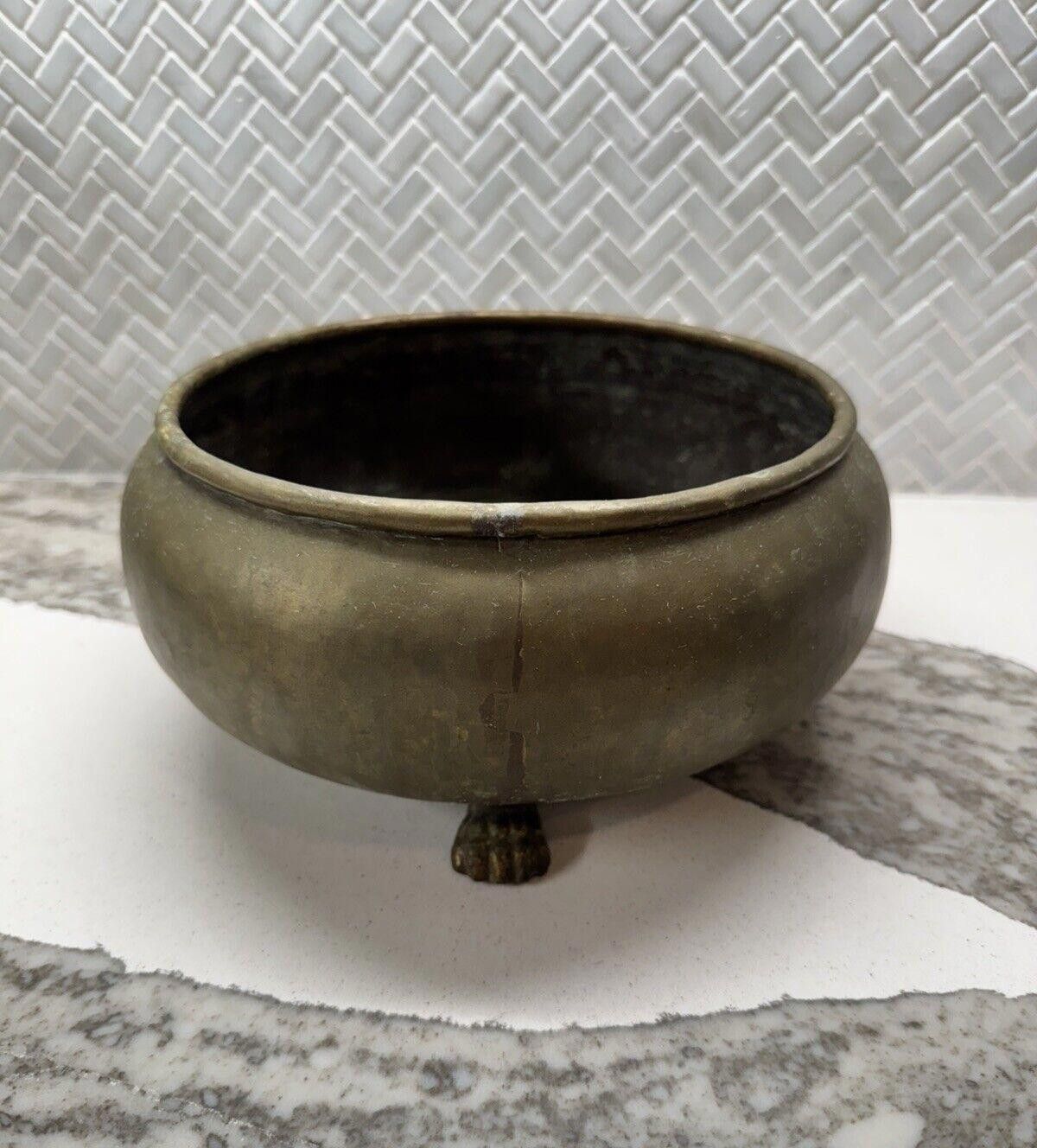 Designer Old Russian Copper Brass Samovar Bowl with Eagle Hallmark Size ONE SIZE - 2 Thumbnail