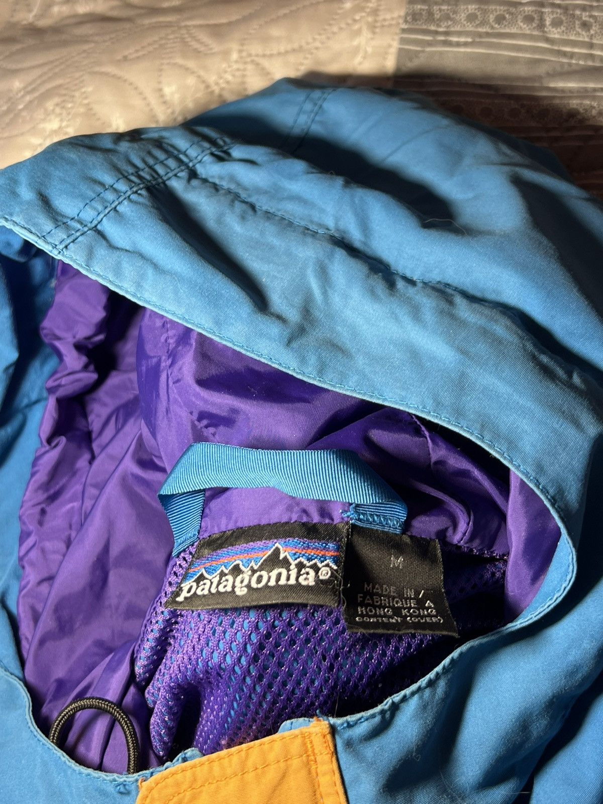 Patagonia × Vintage PATAGONIA Vintage Pullover Jacket L Blue Size US L / EU 52-54 / 3 - 6 Thumbnail