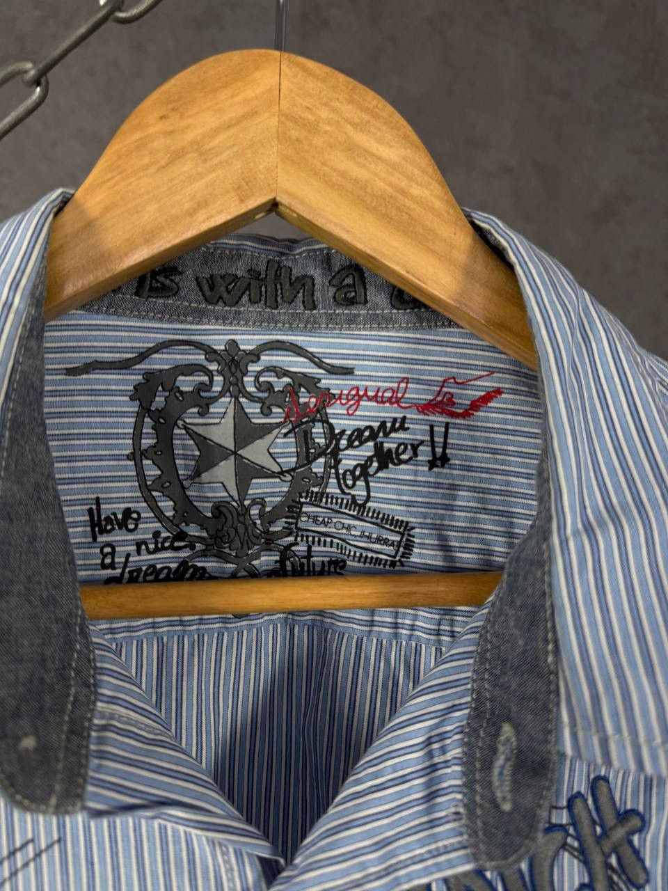 Desigual Desigual designer crazy art shirt Size US L / EU 52-54 / 3 - 4 Thumbnail