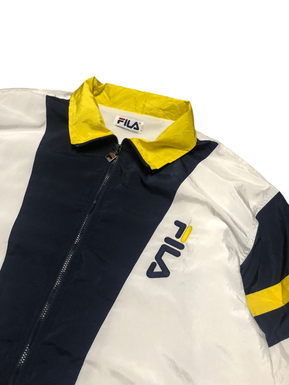 Fila Fila Stripes Colors Windbreaker Zipper Jacket Size US M / EU 48-50 / 2 - 4 Thumbnail