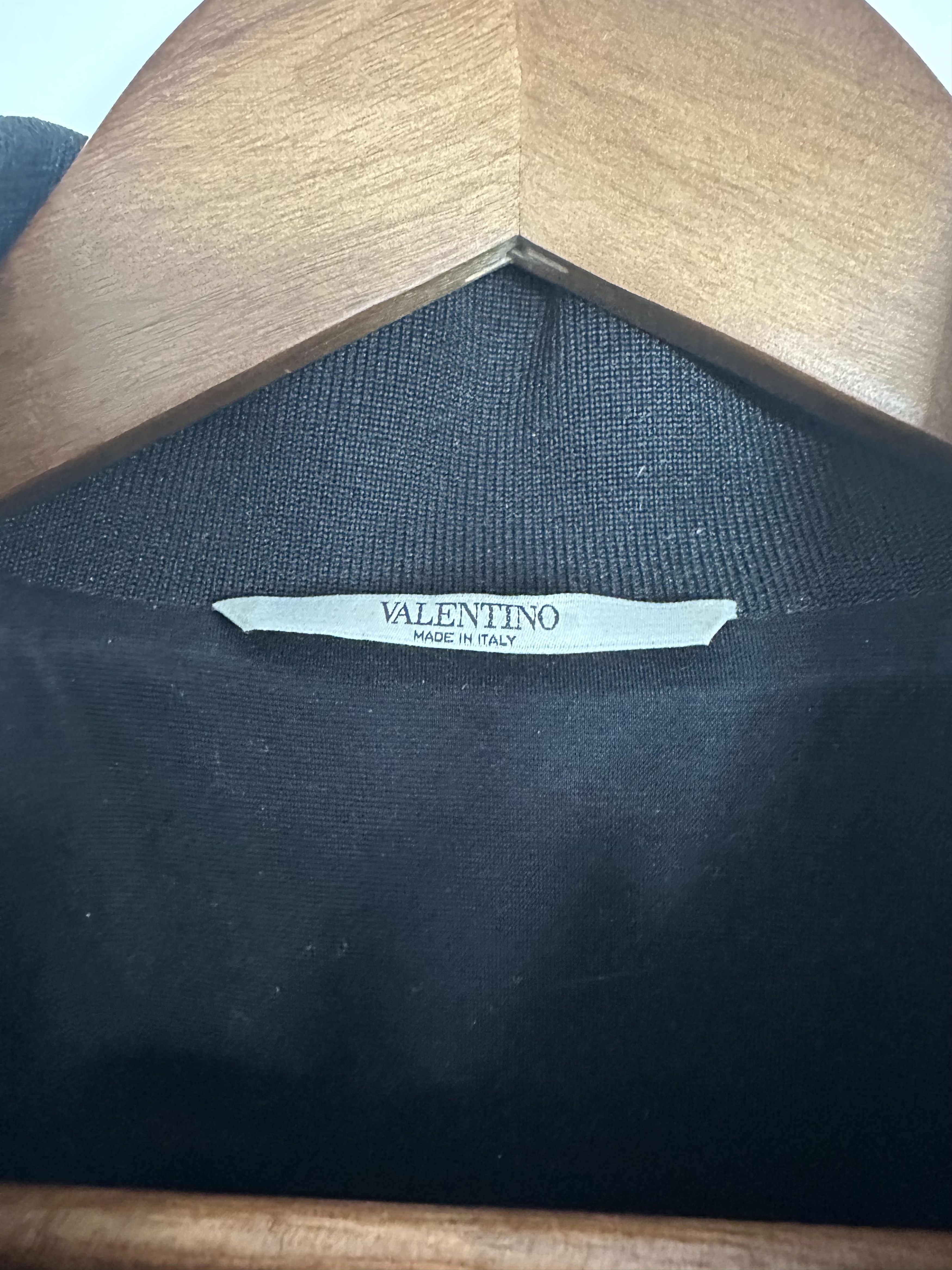 Valentino Love Blade Embroidered Satin Bomber Jacket Size US M / EU 48-50 / 2 - 3 Thumbnail