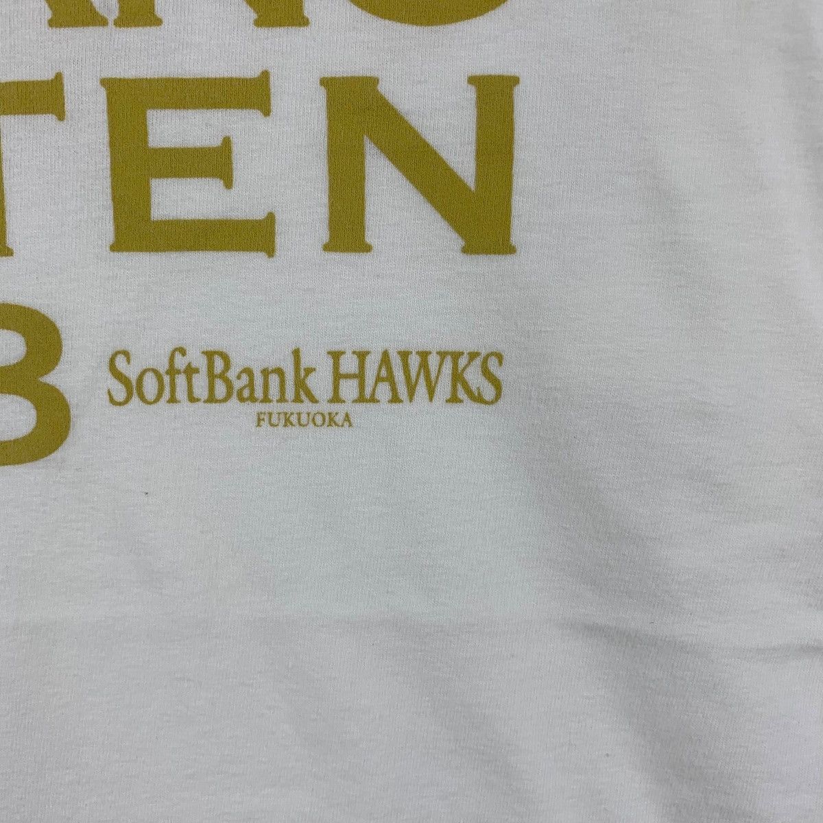 MLB MLB SOFTBANK HAWKS Fukuoka Takano Saiten Tee Shirt Top 2018 Size US M / EU 48-50 / 2 - 5 Thumbnail