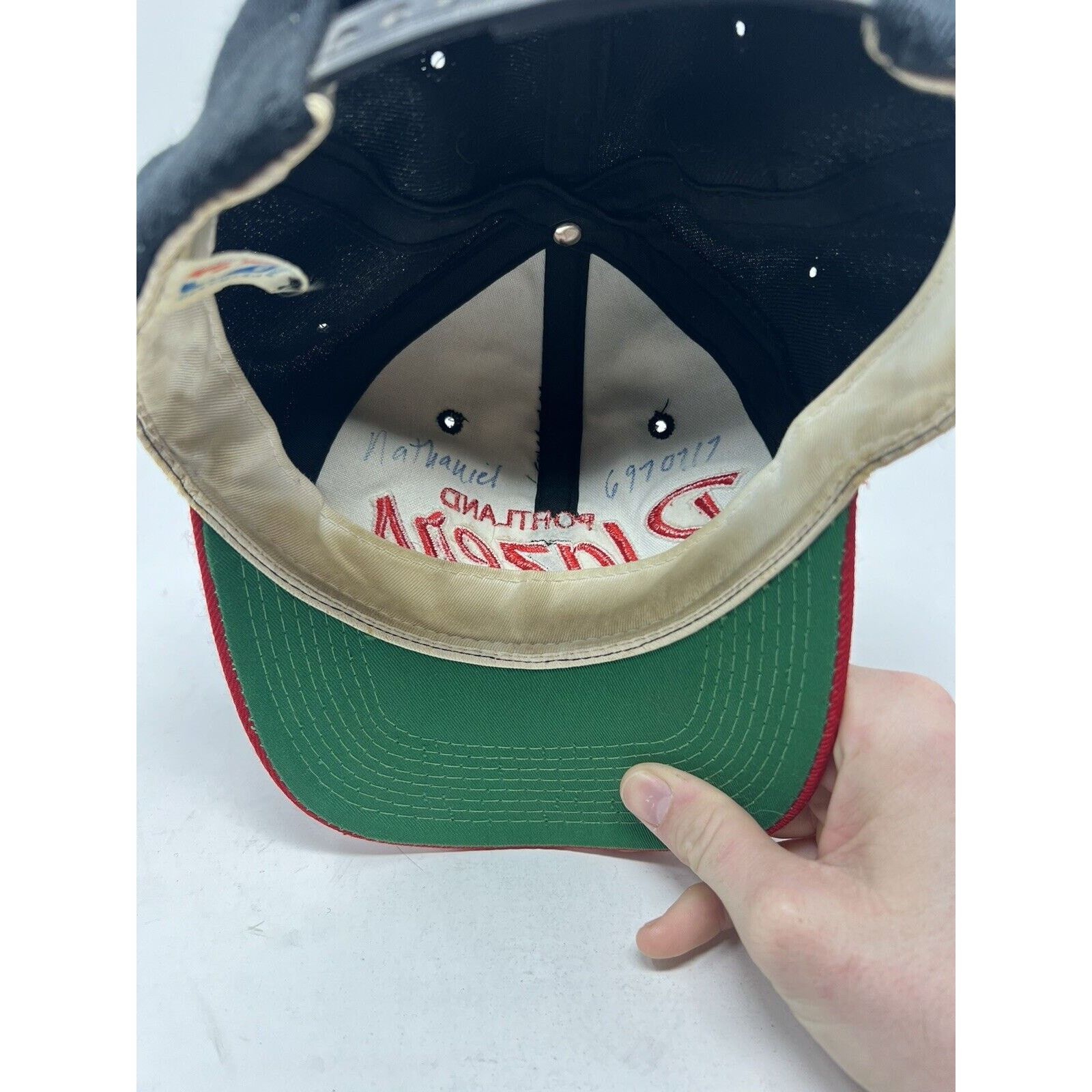 Vintage Portland Trail Blazers Sports Specialties Hat Script Size ONE SIZE - 2 Thumbnail