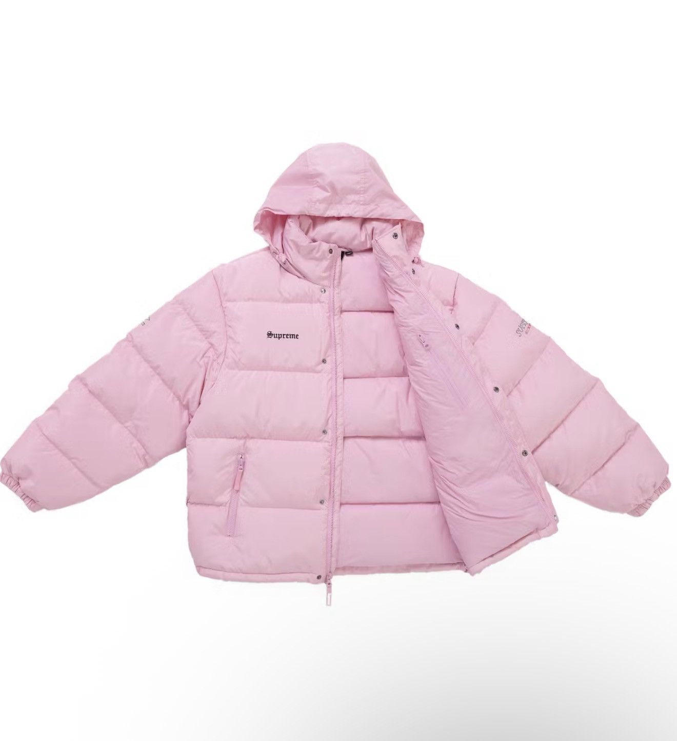 Supreme Supreme Umbro Puffer Jacket Pink Size Large Size US L / EU 52-54 / 3 - 3 Thumbnail