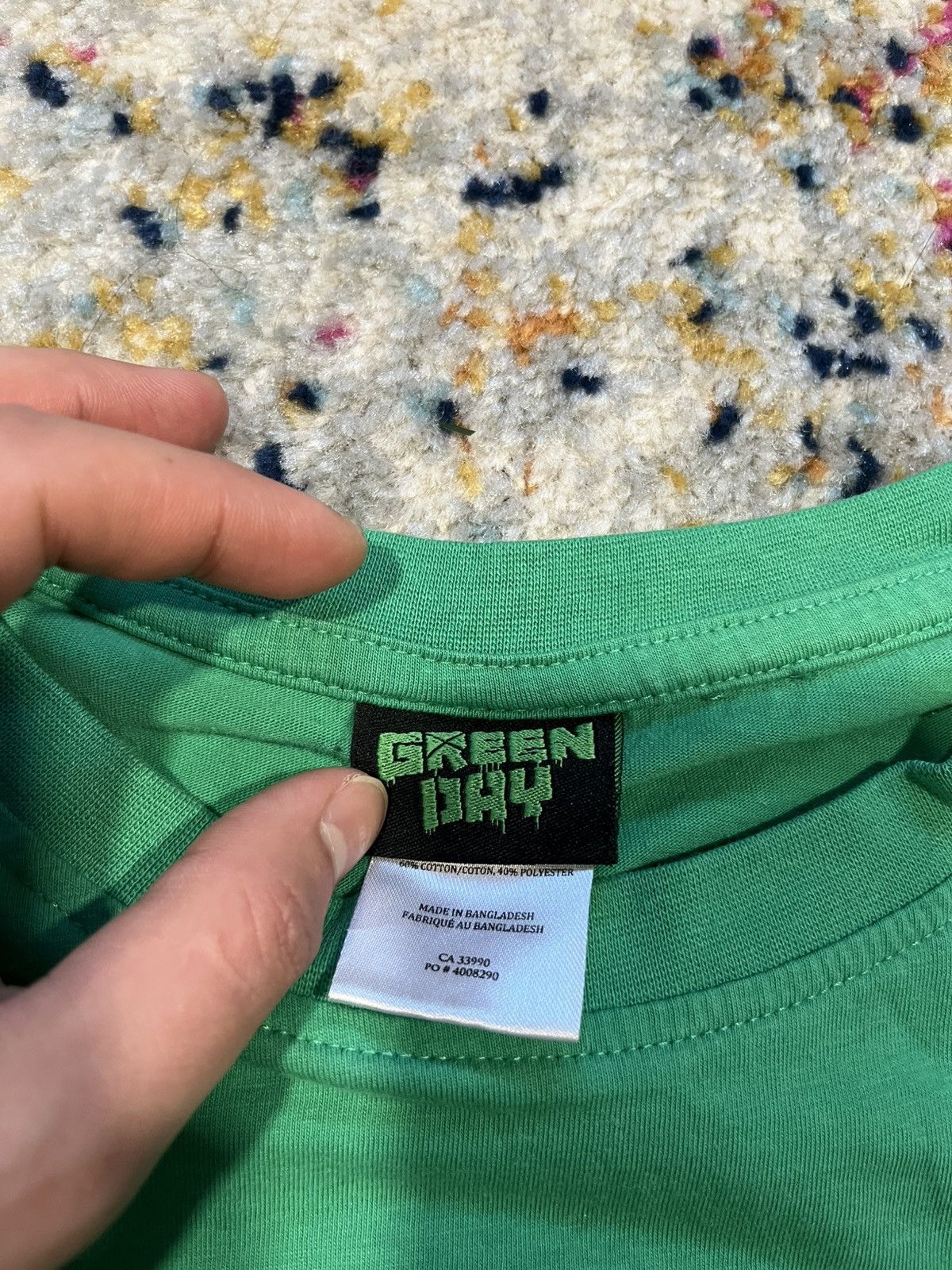 Vintage Green day Shirt Medium Size US M / EU 48-50 / 2 - 3 Thumbnail