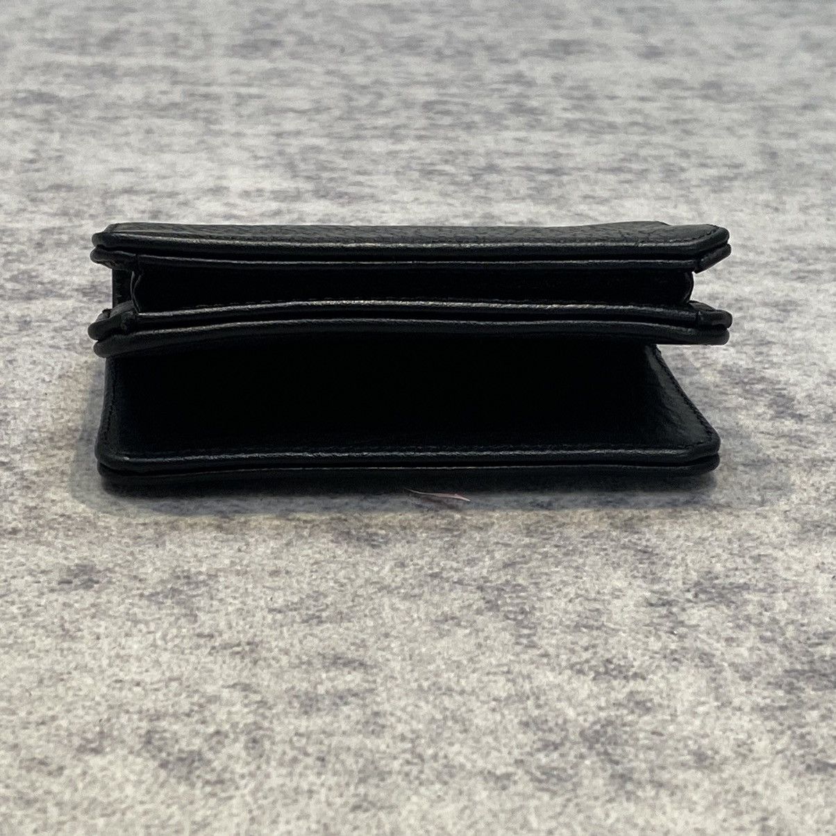 Chrome Hearts Chrome Hearts card case 3 Pocket Scroll wallet black Size ONE SIZE - 8 Thumbnail
