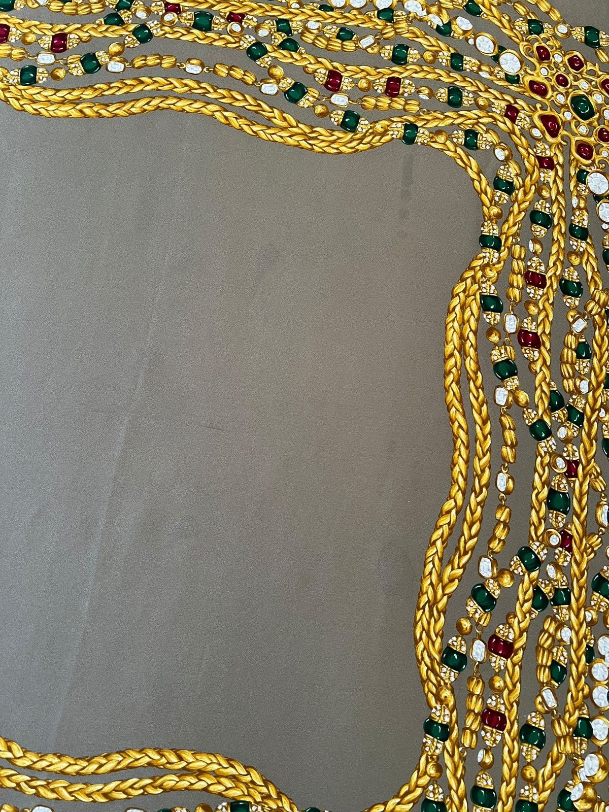 Chanel Vintage Chanel Silk Scarf Size ONE SIZE - 4 Thumbnail