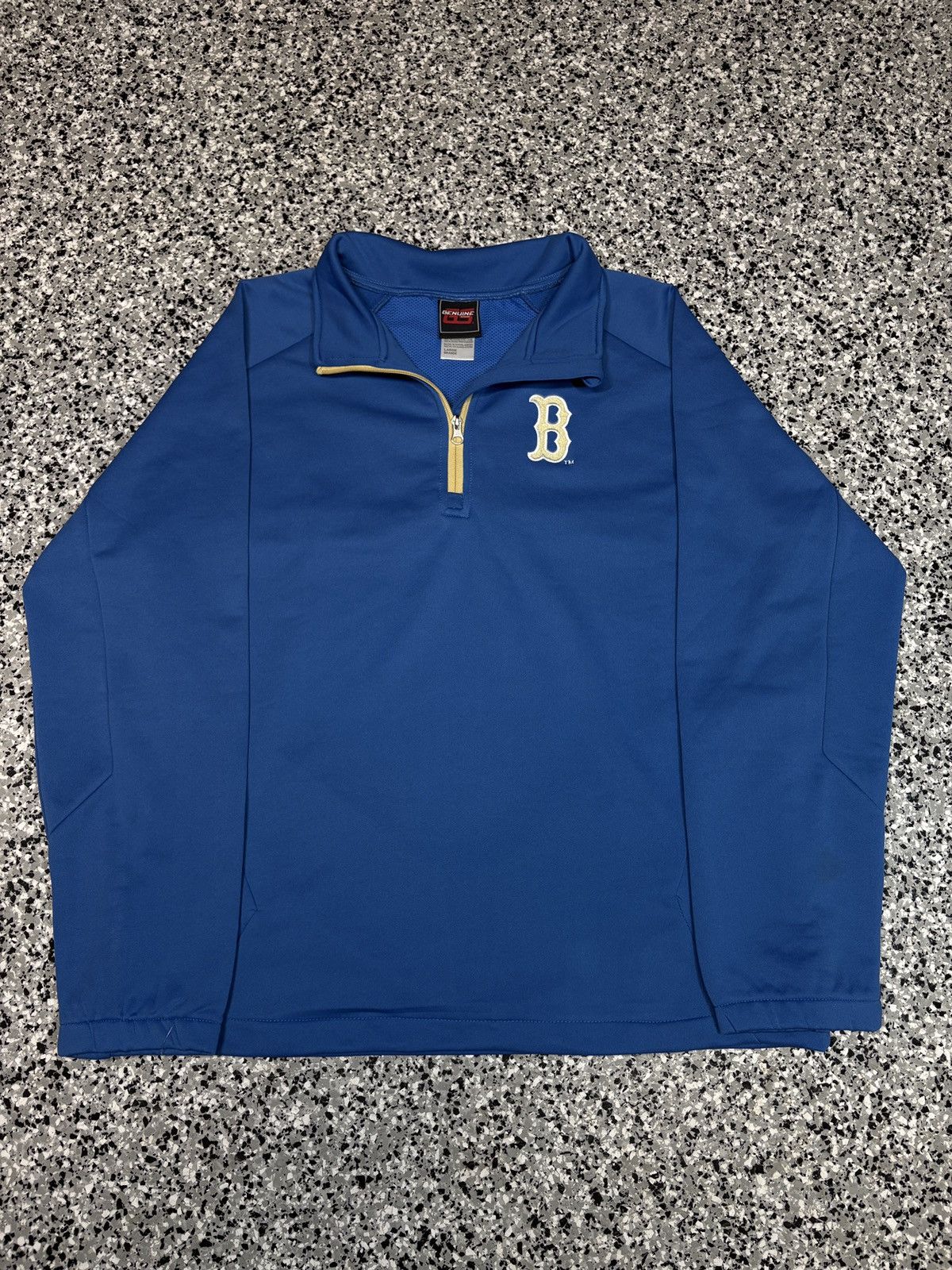 NCAA Vintage Genuine Stuff UCLA College 1/4 Zip Jacket Sz. L 0650 Size US L / EU 52-54 / 3 - 1 Thumbnail