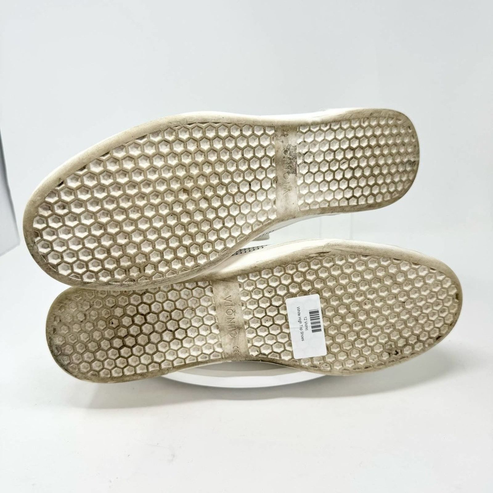 Vionic Vionic Mott Malcom White High Top Comfort Lace Up Sneaker 12 Size US 12 / EU 45 - 6 Thumbnail