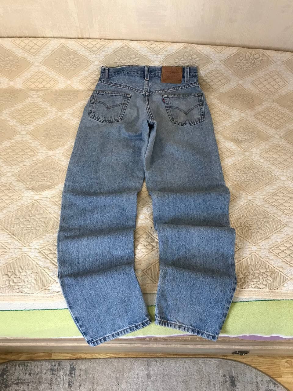 Levi's 🔥 Vintage Levis 550 31x32 Denim Washed Pants Jeans Size US 32 / EU 48 - 6 Thumbnail