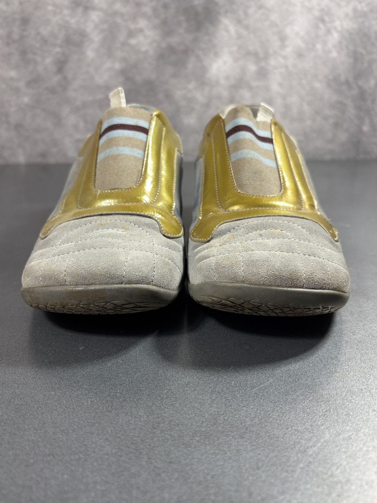 Prada S/S 2000 Prada Sport Shoes Vintage Suede SlipOn Square Toe Size US 7 / IT 37 - 12 Thumbnail