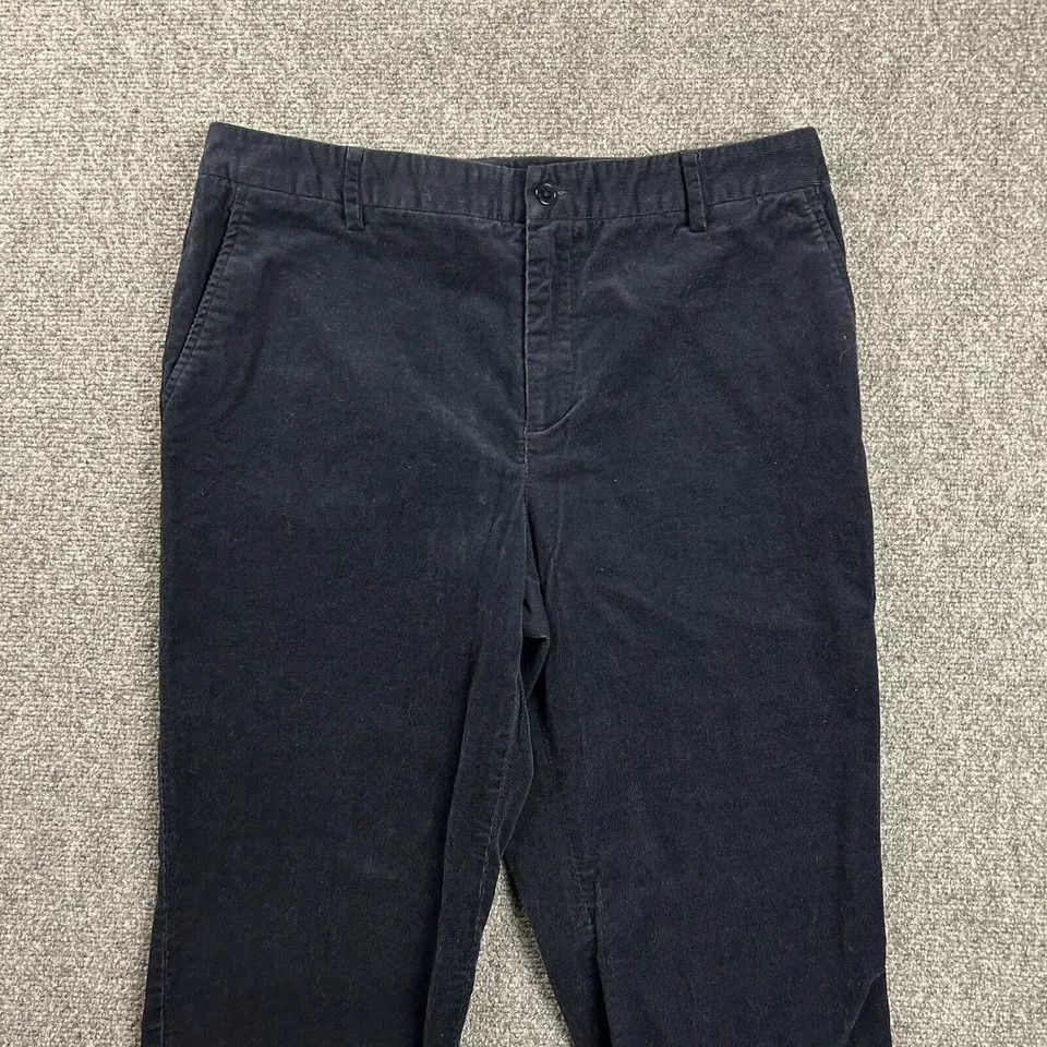 Lauren Ralph Lauren Lauren Ralph Lauren Pants Womens 14 Navy Blue Corduroy Chino Size 36" / US 14 / IT 50 - 2 Thumbnail