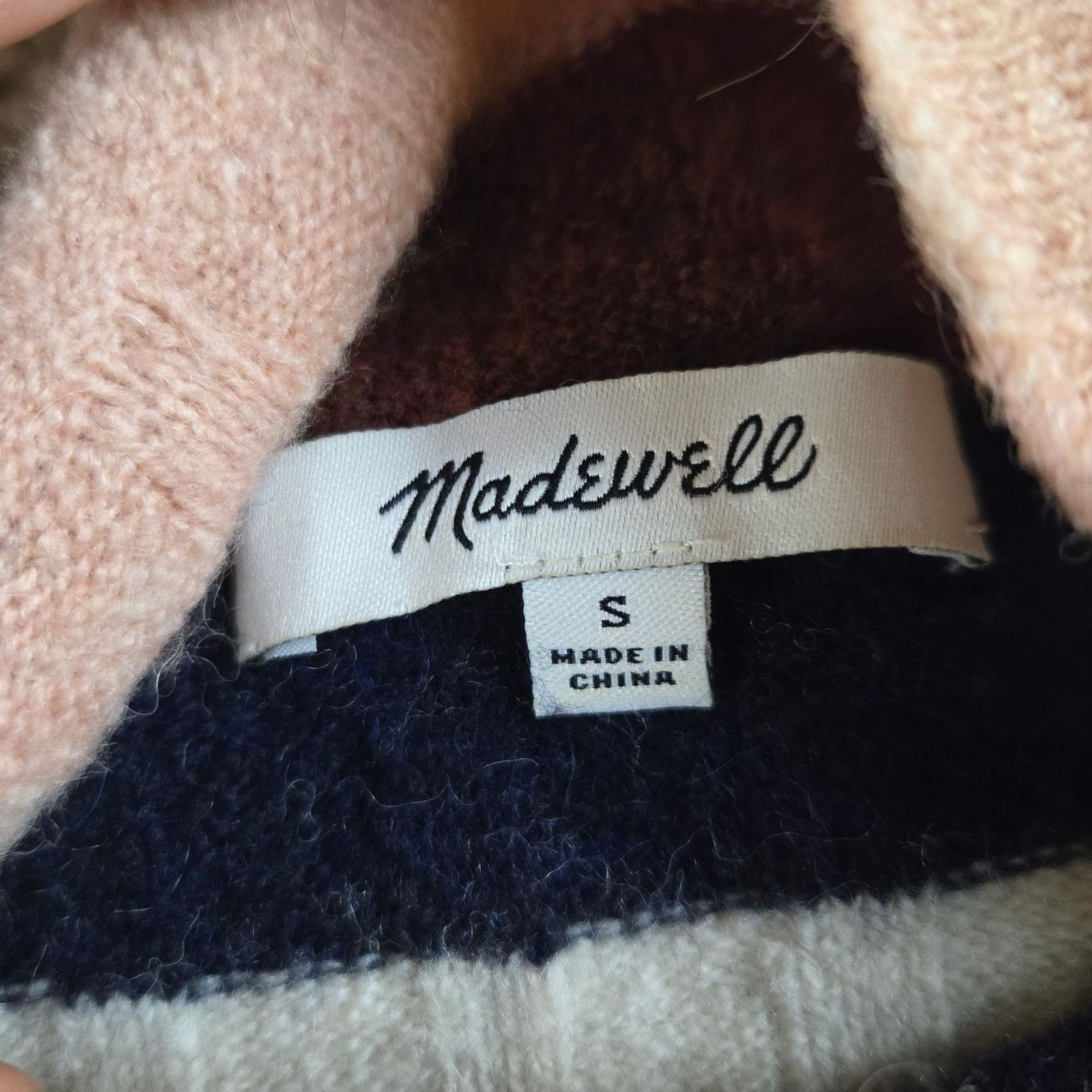 Madewell Madewell Striped Turtleneck Sweater Size Small Size S / US 4 / IT 40 - 5 Thumbnail