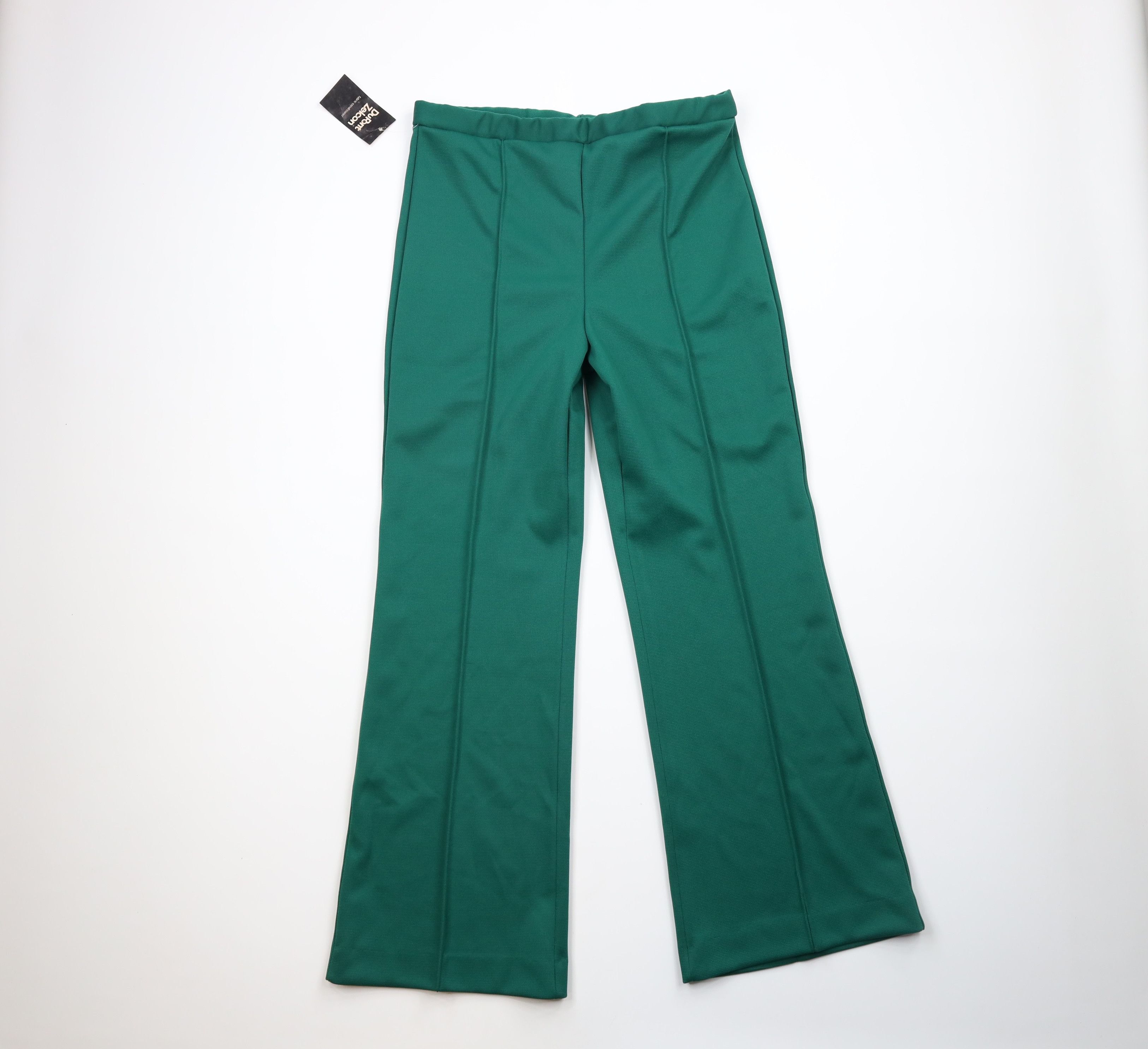 image of Deadstock Vintage 70's Streetwear Bottoms Pants Green Usa, Women's (Size 38)