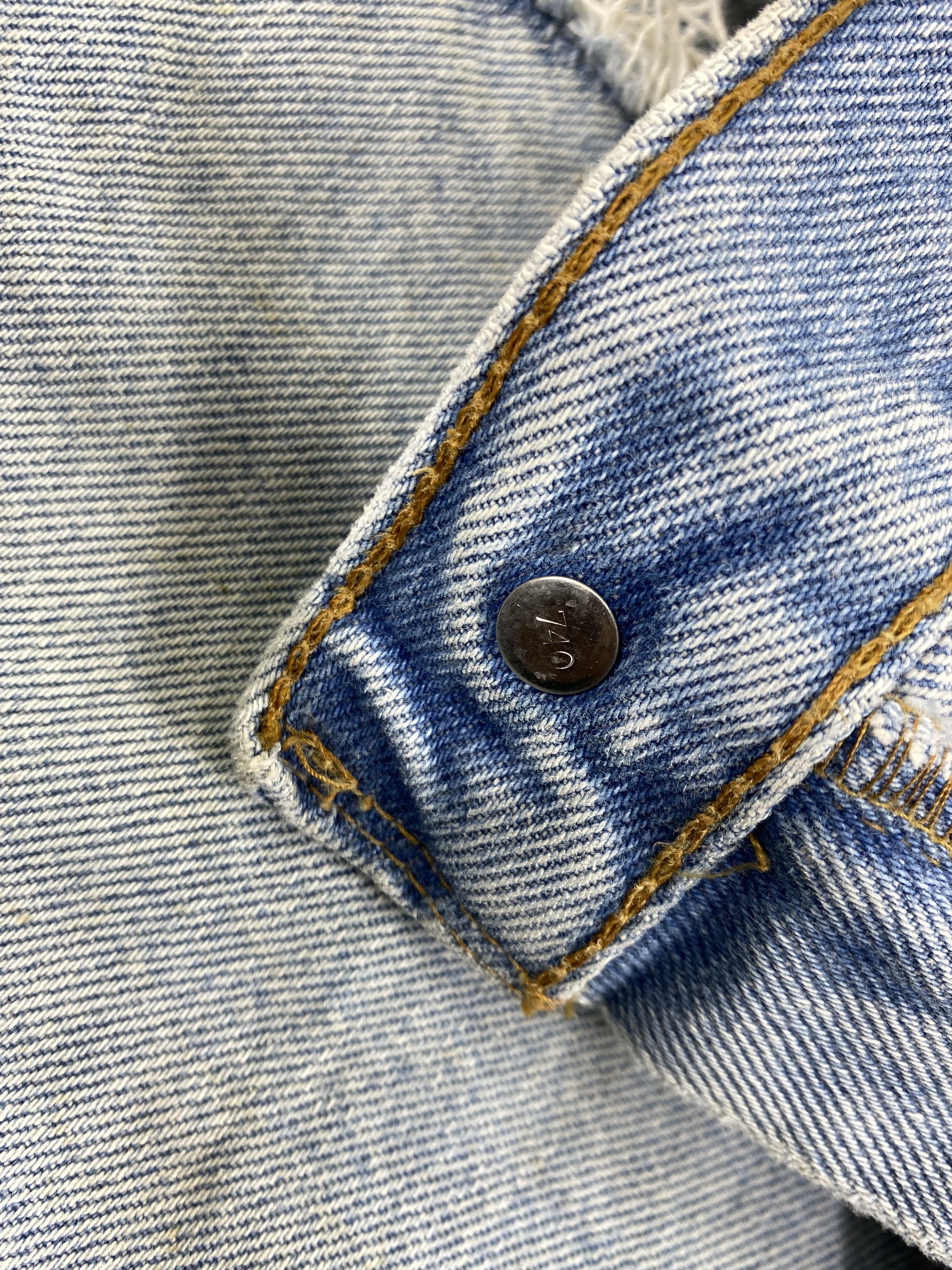 Japanese Brand Light Blue Wash Vintage Levi's 560 36x30.5 Denim -JN1461 Size US 36 / EU 52 - 7 Thumbnail