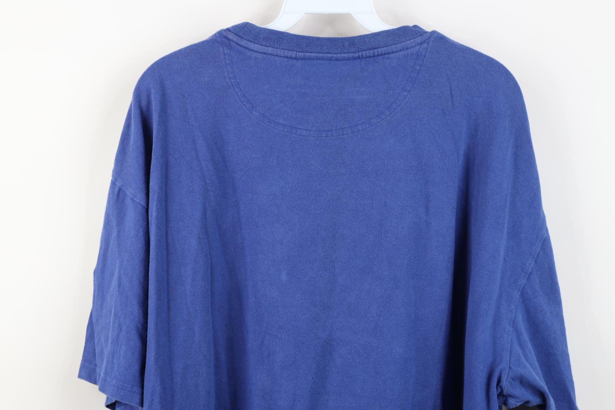 Nike Vintage Nike Swoosh Chicago Cubs Baseball T-Shirt Blue Size US XL / EU 56 / 4 - 16 Thumbnail
