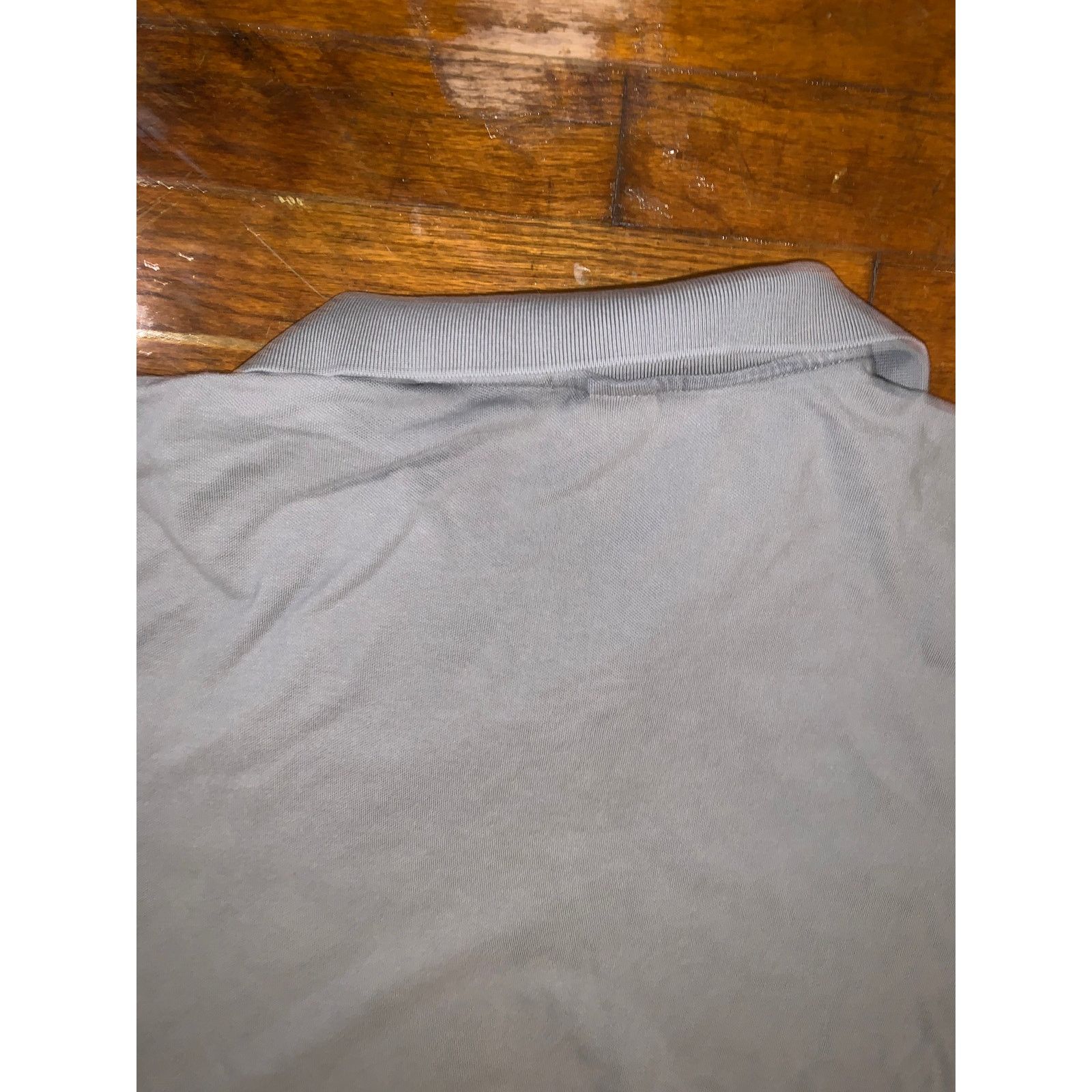 Polo Ralph Lauren Polo Ralph Lauren Gray Polo Shirt Custom Fit Navy Pony Large Size US XL / EU 56 / 4 - 7 Thumbnail