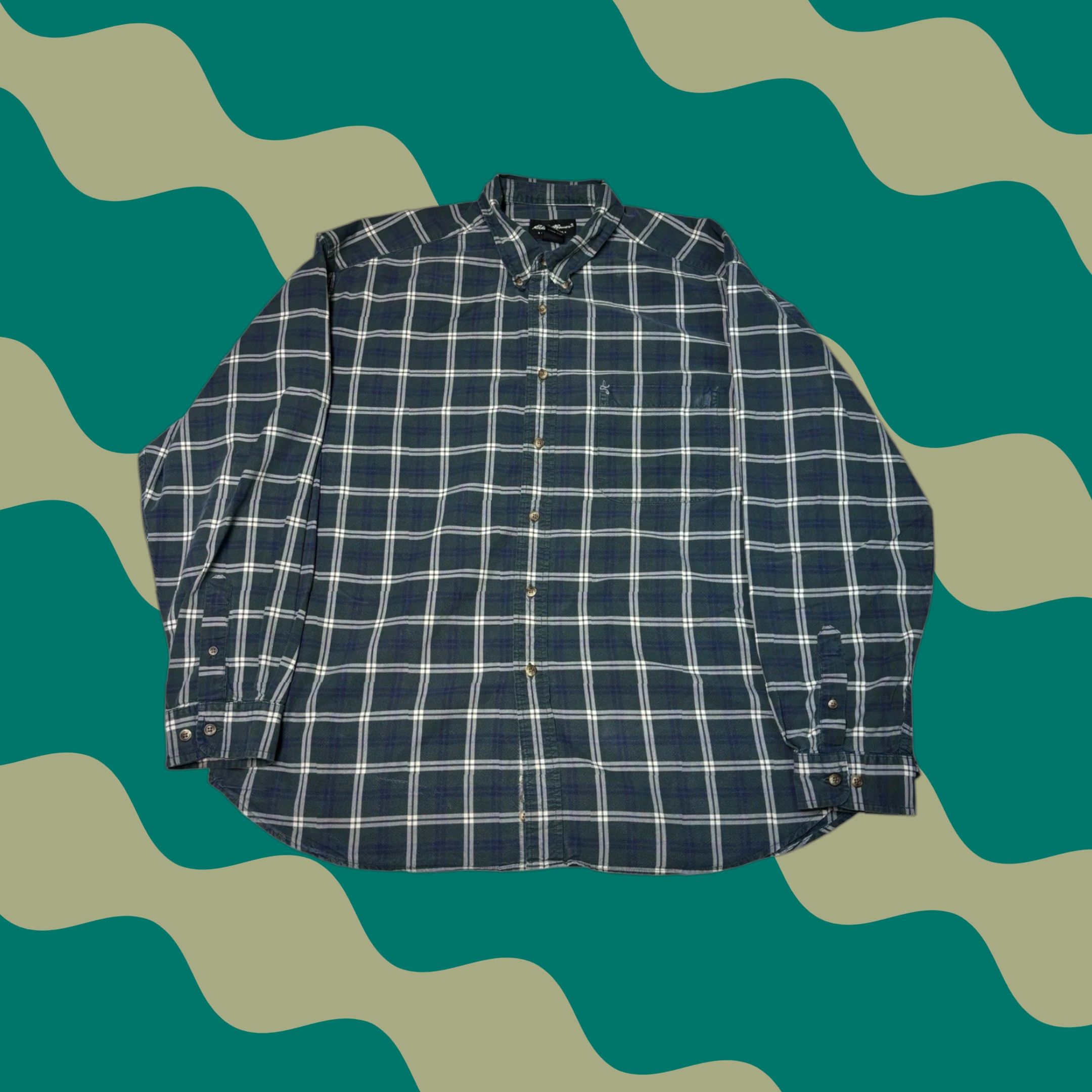 Eddie Bauer VINTAGE? Eddie Bauer Shirt? Size US XXL / EU 58 / 5 - 1 Thumbnail
