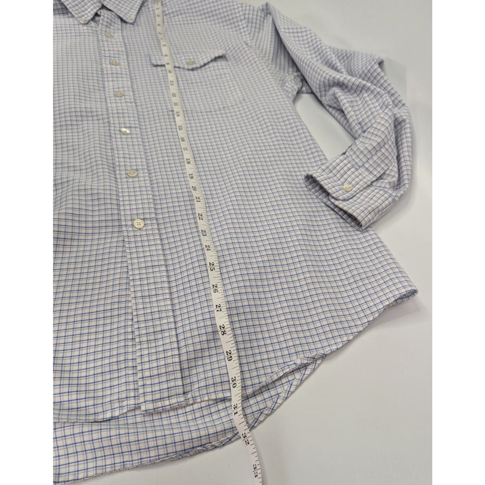 Vintage VINTAGE L.L. Bean Shirt Mens 17.5-35 Button Up Single Needle Tailoring Made in USA Size US XXL / EU 58 / 5 - 5 Thumbnail