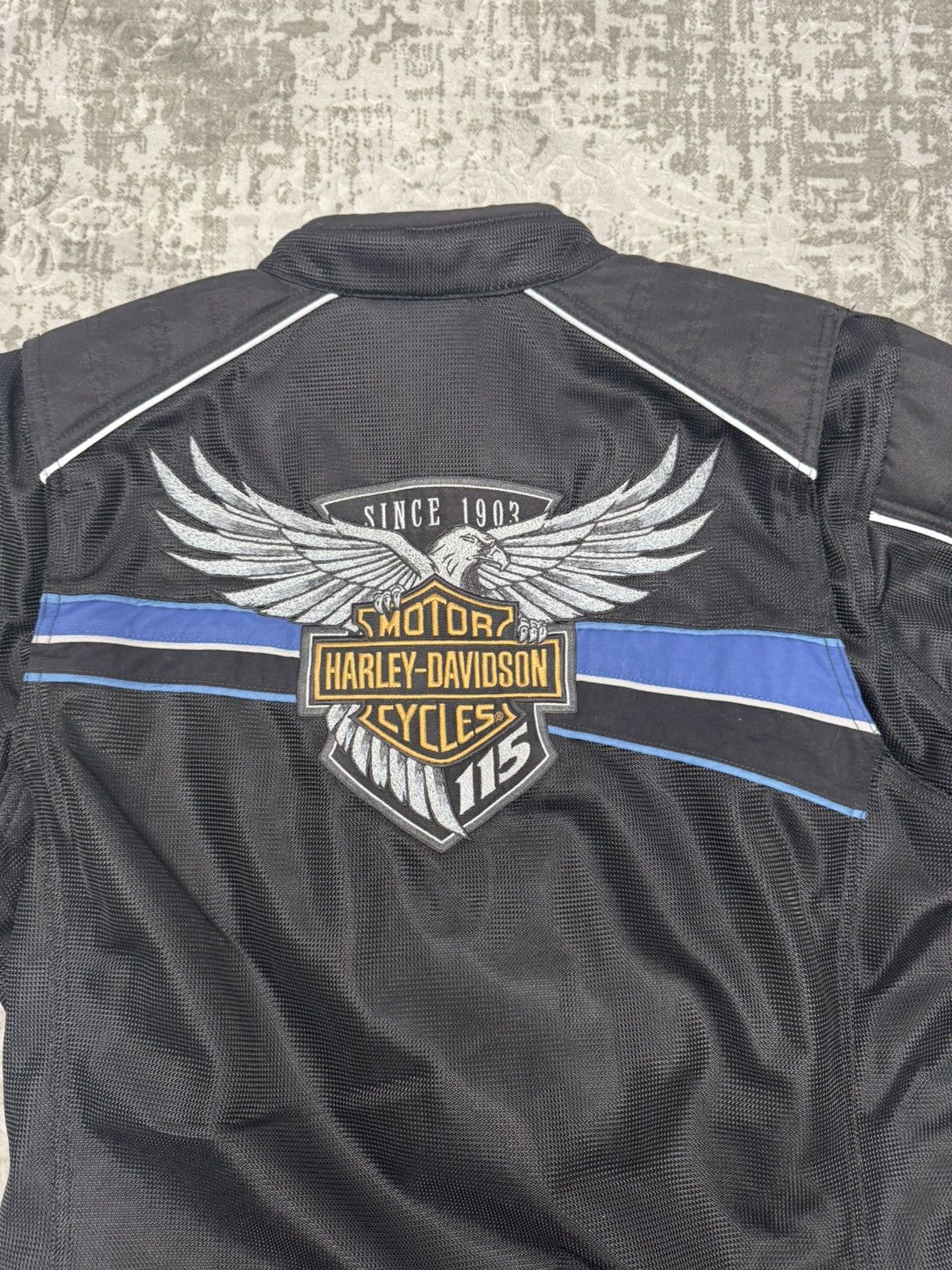 Harley Davidson MEN HARLEY DAVIDSON 115thANNIVERSARY MOTORCYCLE JACKET MEN L Size US L / EU 52-54 / 3 - 11 Thumbnail