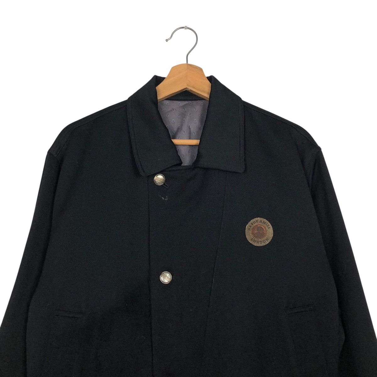 Japanese Brand 📌Vintage Bomber Jacket Hardy Amies Blanket Issey Miyake Size US M / EU 48-50 / 2 - 4 Thumbnail