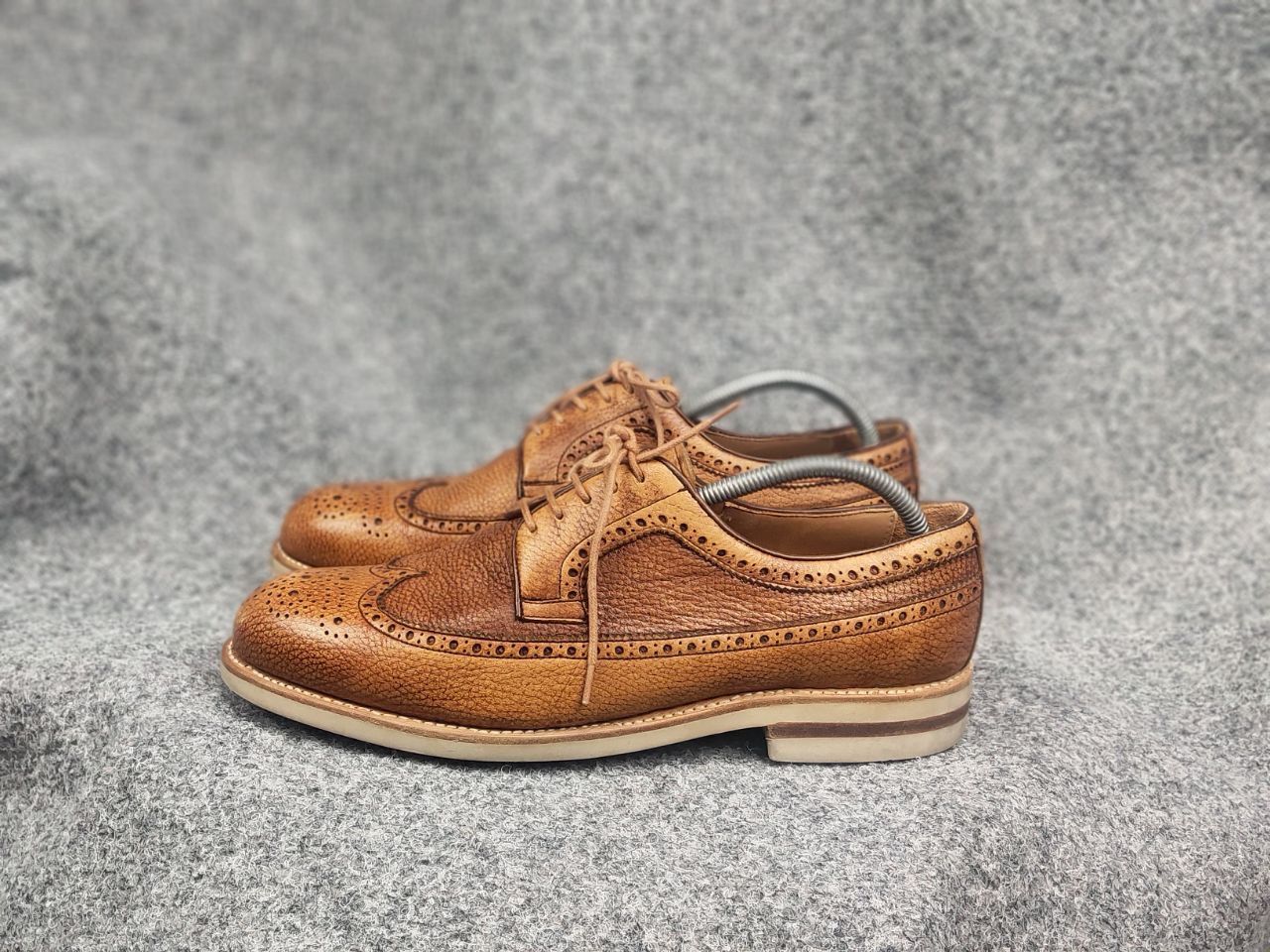 Berwick 1707 Berwick 1707 grainy leather Lace Up Brogue shoes Spain Made Size US 10.5 / EU 43-44 - 8 Thumbnail