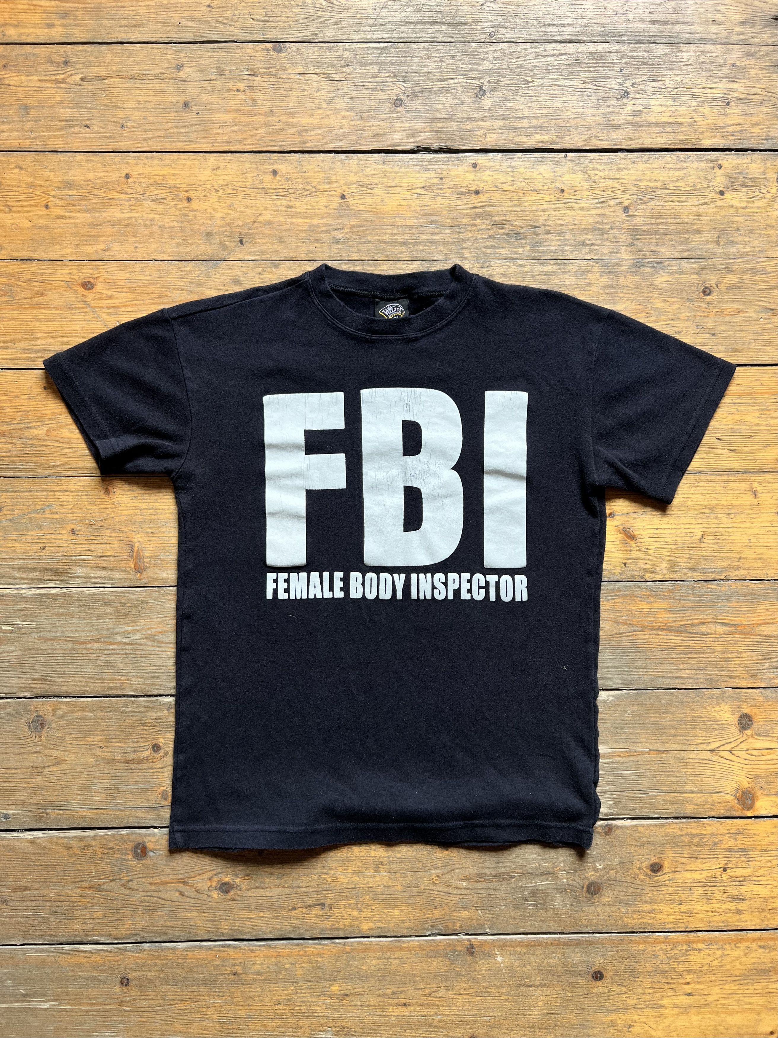 Unsound Rags Vintage Y2K F.B.I Female Body Inspector Tee Size US M / EU 48-50 / 2 - 1 Thumbnail