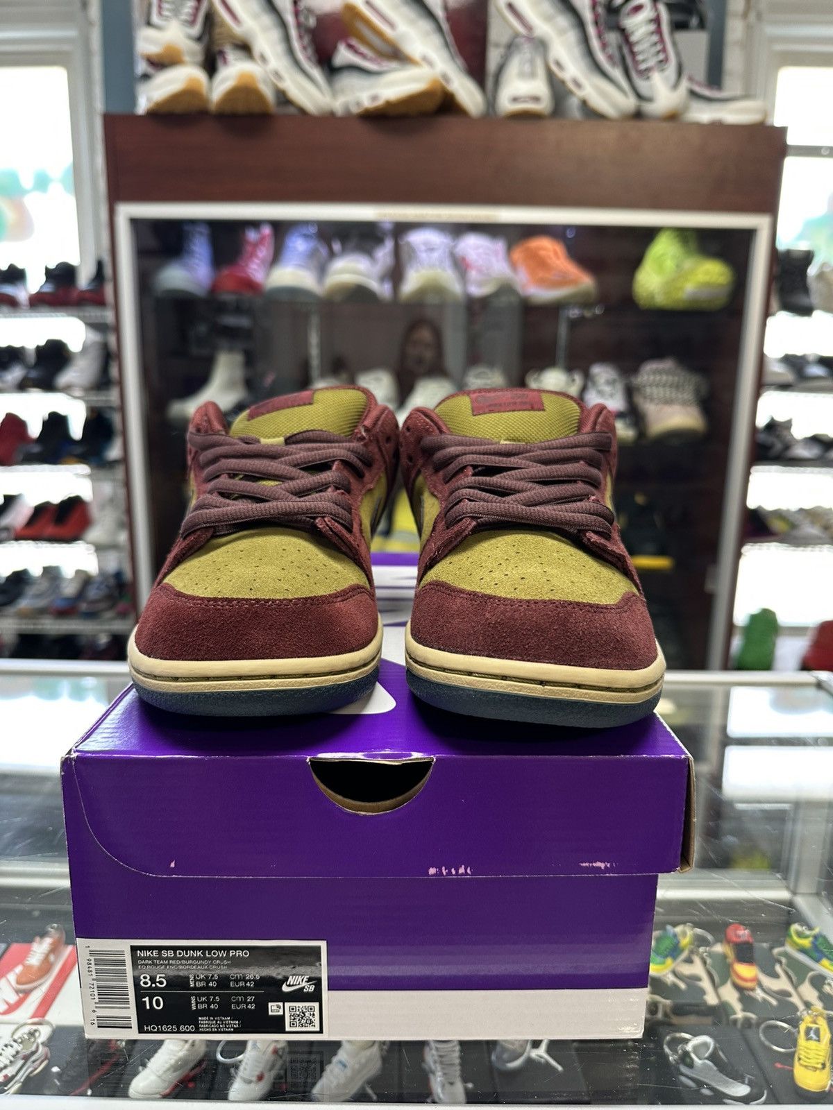 Nike Nike SB ‘Olive Flaco’ Dunk Low Size US 8.5 / EU 41-42 - 3 Thumbnail