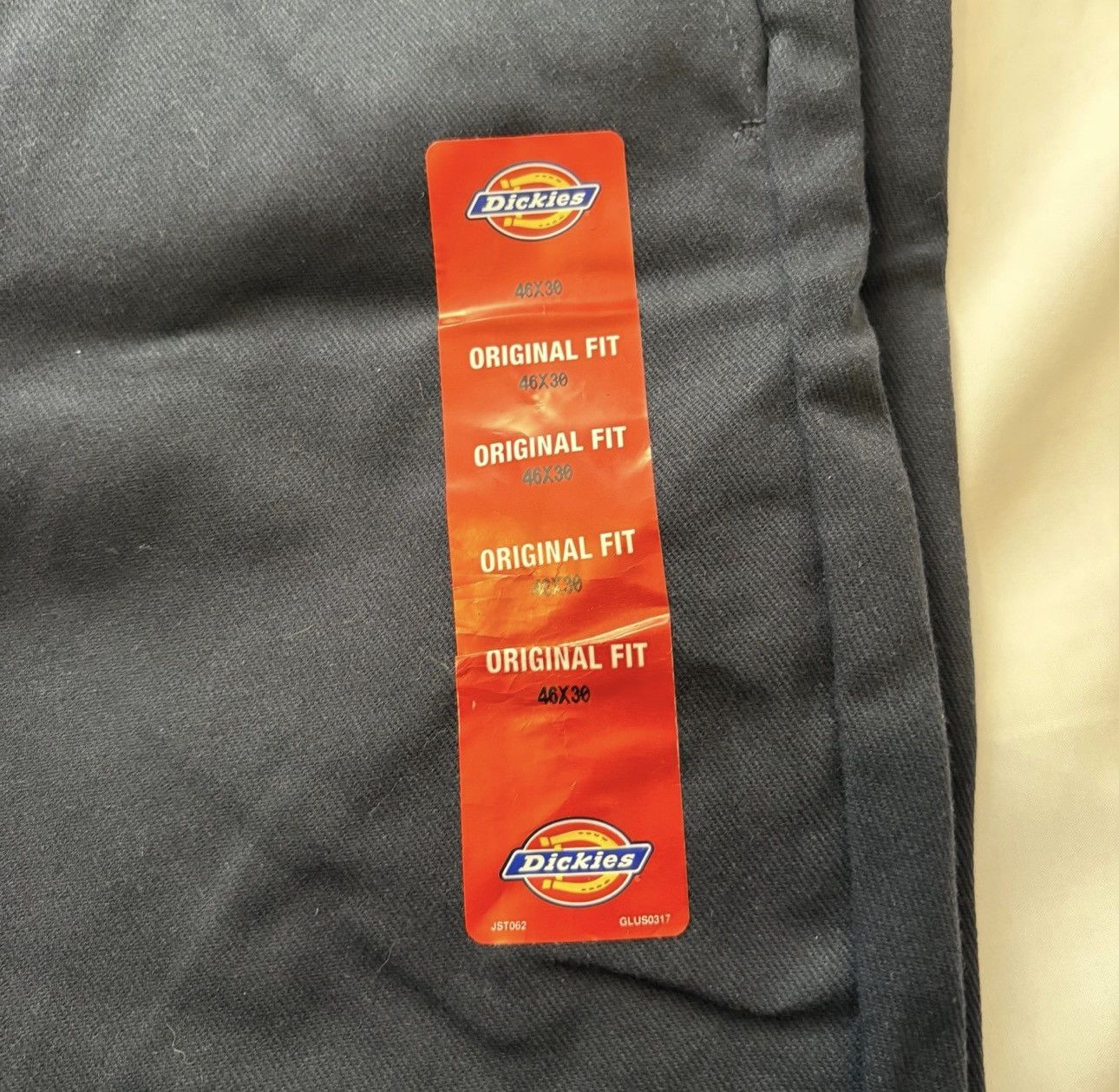 Dickies Dickies Original 874 Work Pants Navy Blue Wear Men 46X30 NWT Size US 44 / EU 60 - 2 Thumbnail