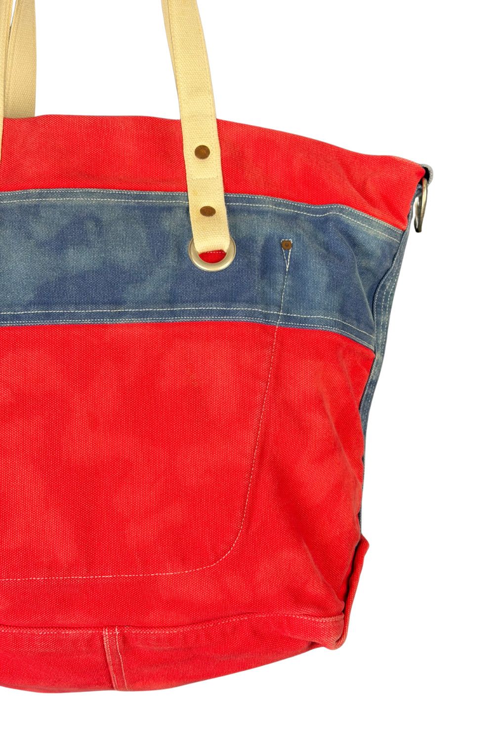 RRL Ralph Lauren RRL Double RL 2006 Canvas Tote Bag Rugged Goods Supply Size ONE SIZE - 11 Thumbnail