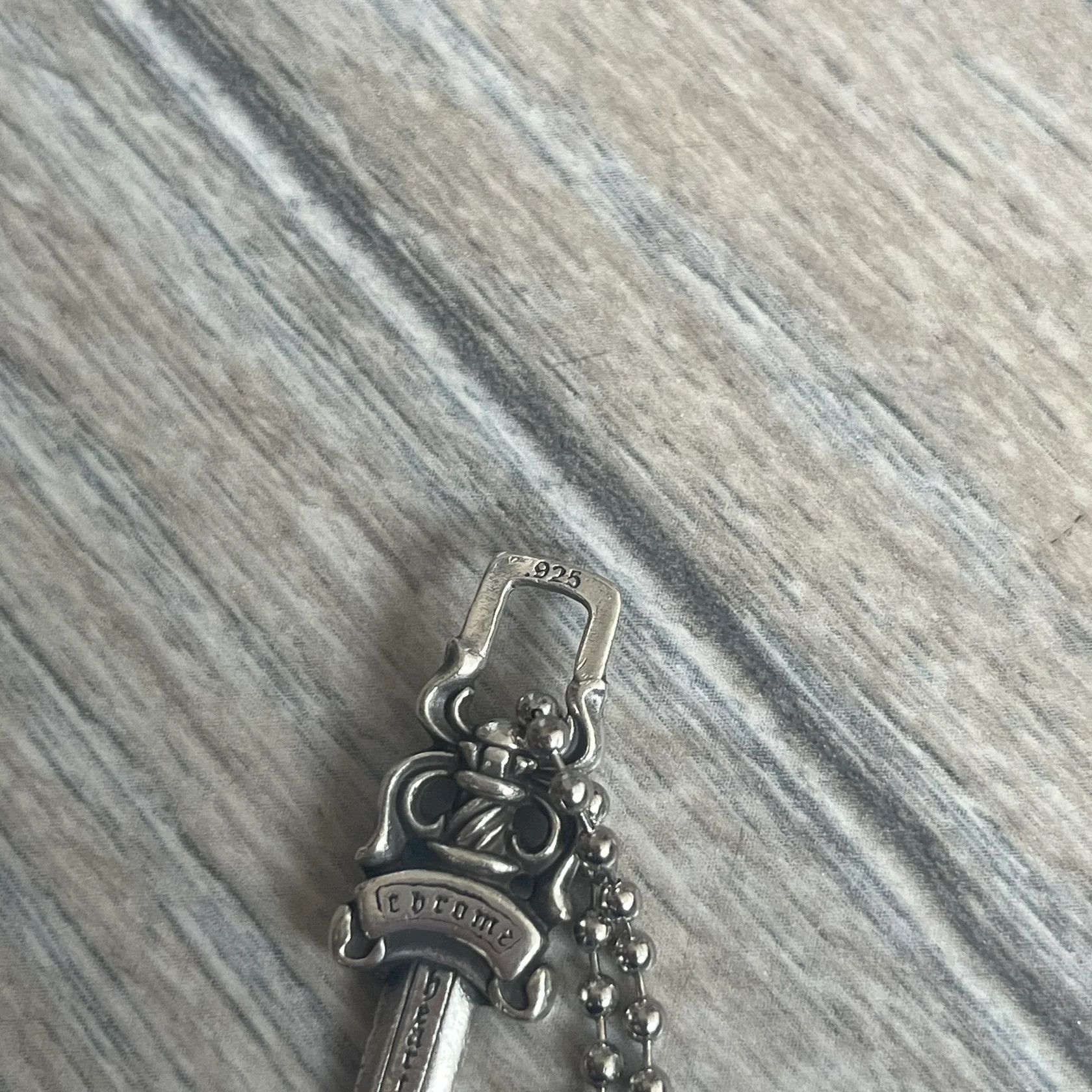 Chrome Hearts Chrome Hearts Dagger Zipper 925 Silver Necklace Size ONE SIZE - 7 Thumbnail