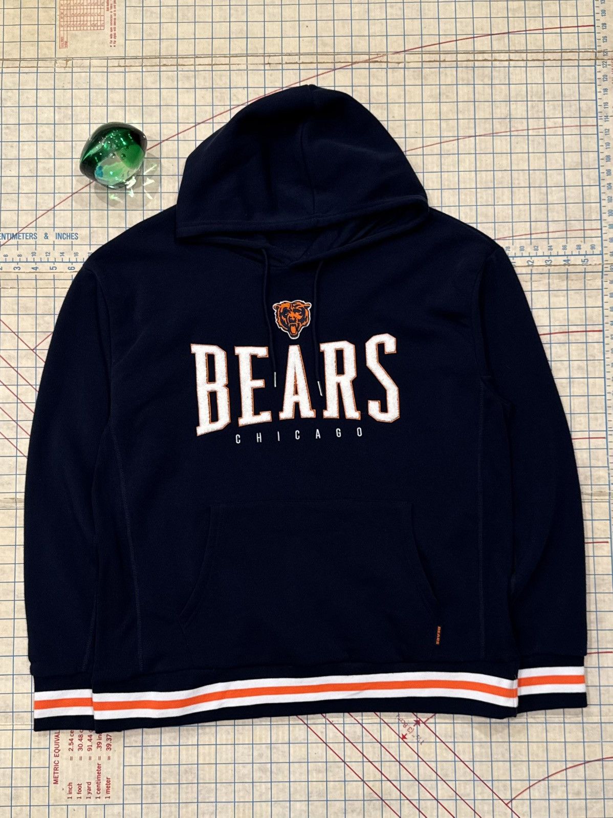 NFL NFL Team Apparel Chicago Bears Pull Over Hoodie Navy Fits XL Size US XL / EU 56 / 4 - 1 Thumbnail