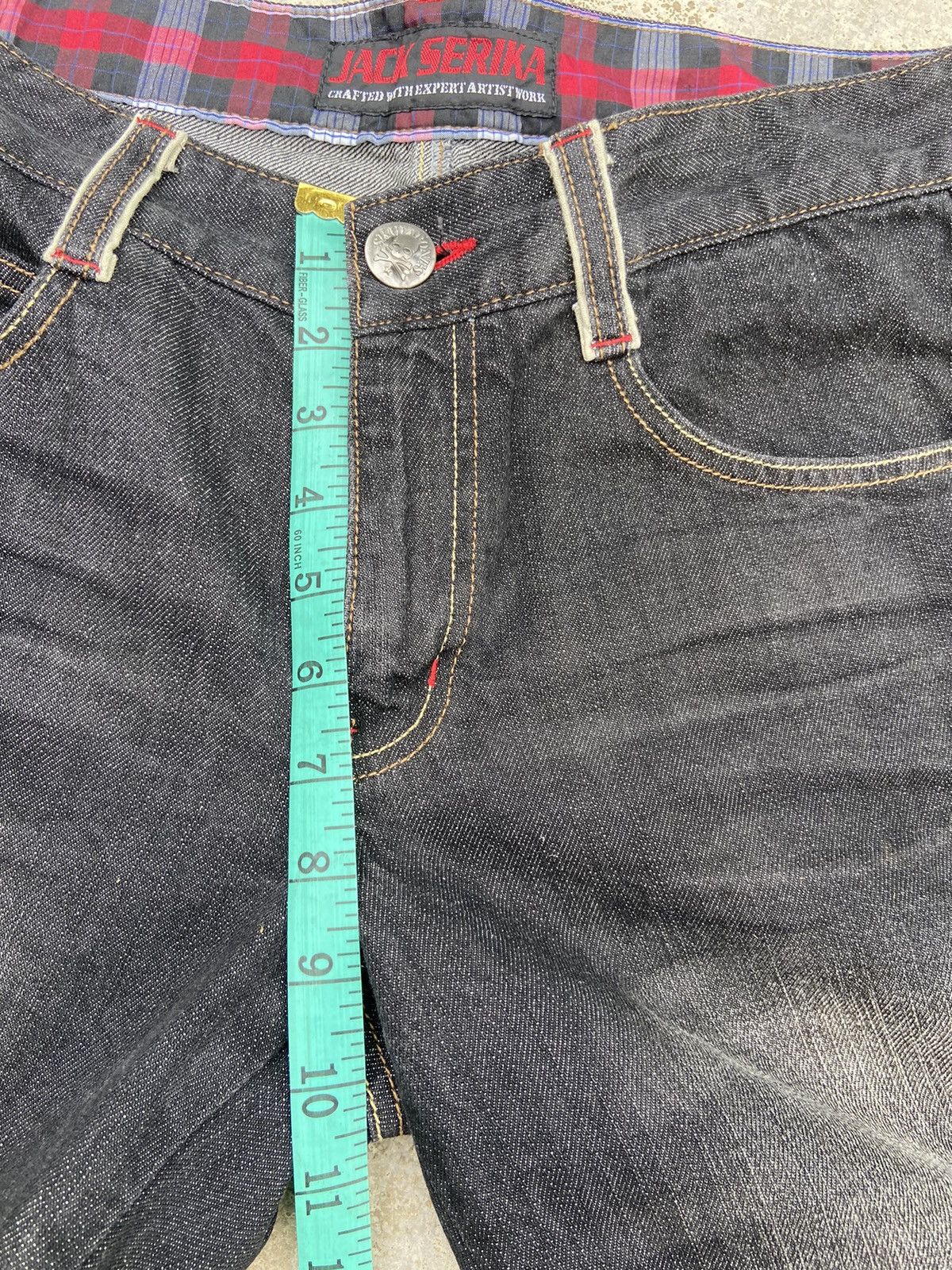 Japanese Brand 🔥 Jack Serika jeans Flared skulls if six was nine Size US 32 / EU 48 - 15 Thumbnail