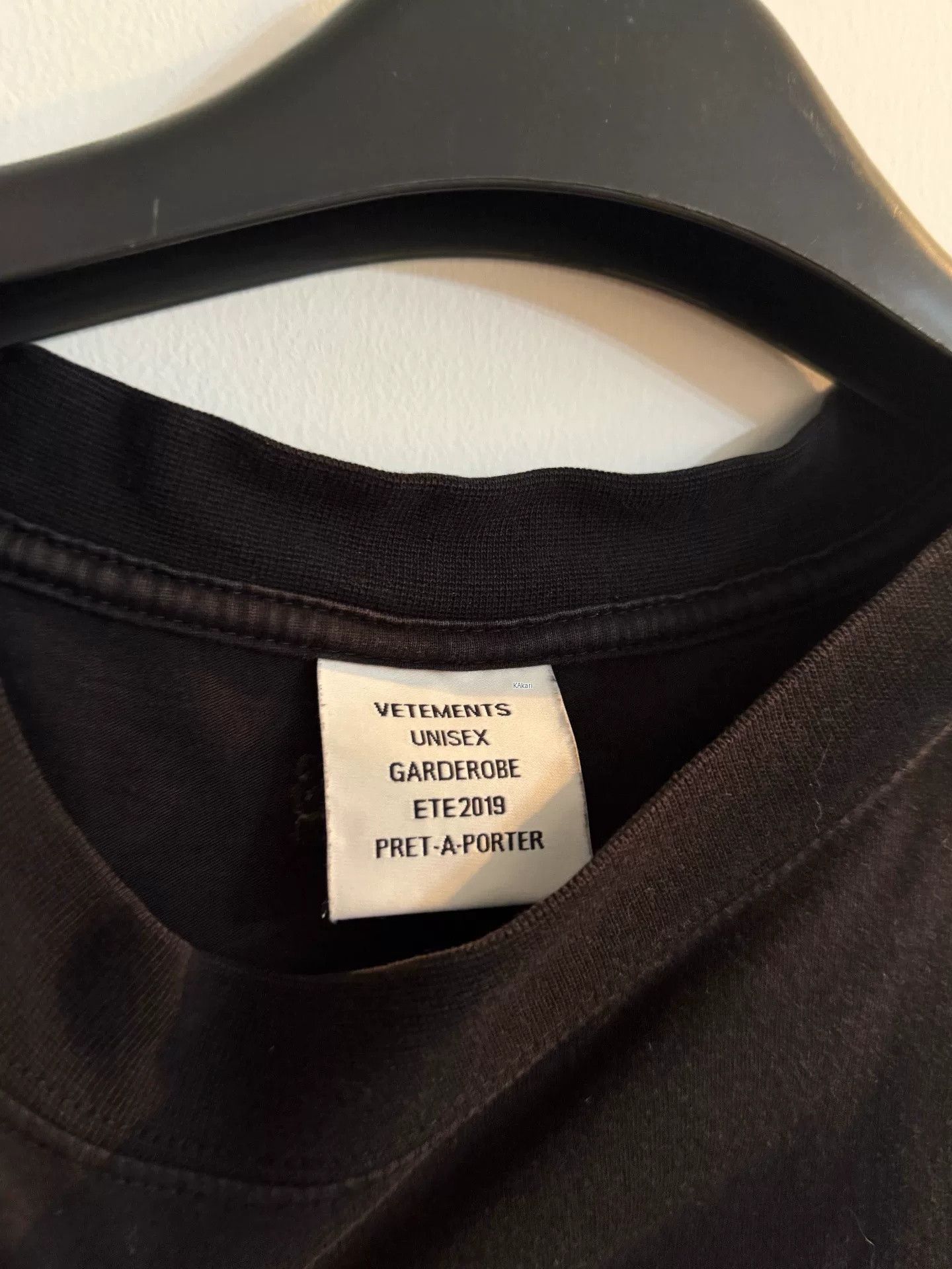 Vetements Vetements SS19 Eagle Short Sleeve Tee Size US XXS / EU 40 - 2 Thumbnail