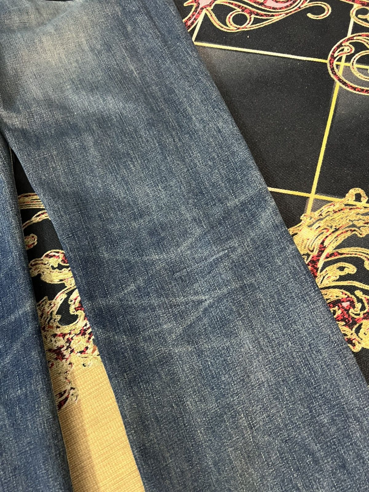 Edwin VINTAGE EDWIN 503 DISTRESSED JEANS Size US 30 / EU 46 - 19 Thumbnail