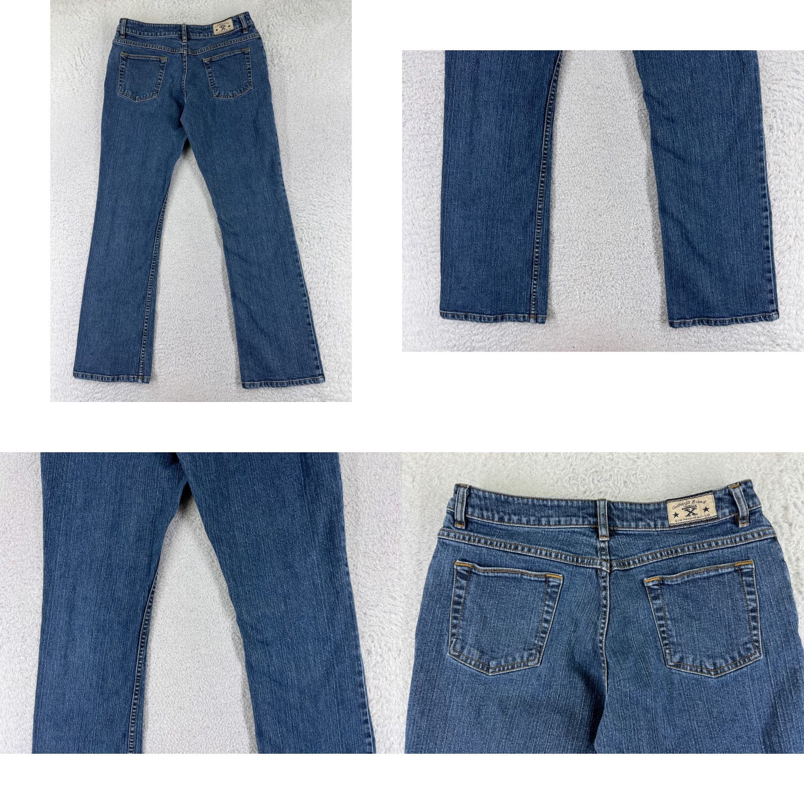 Wrangler VINTAGE Wrangler 20X Jeans Woman Blue Denim Boot Cut 27x30 Cotton Blend Slim Fit 5-Pocket Wrangler 20X Women Jeans Blue Denim Bootcut 27x30 Mens? Size 28" / US 6 / IT 42 - 9 Thumbnail