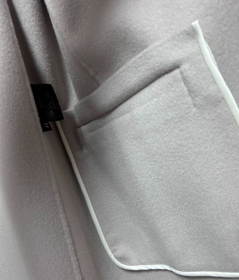 Loro Piana LORO PIANA Cashmere coat, elegant beige Size M / US 6-8 / IT 42-44 - 6 Thumbnail
