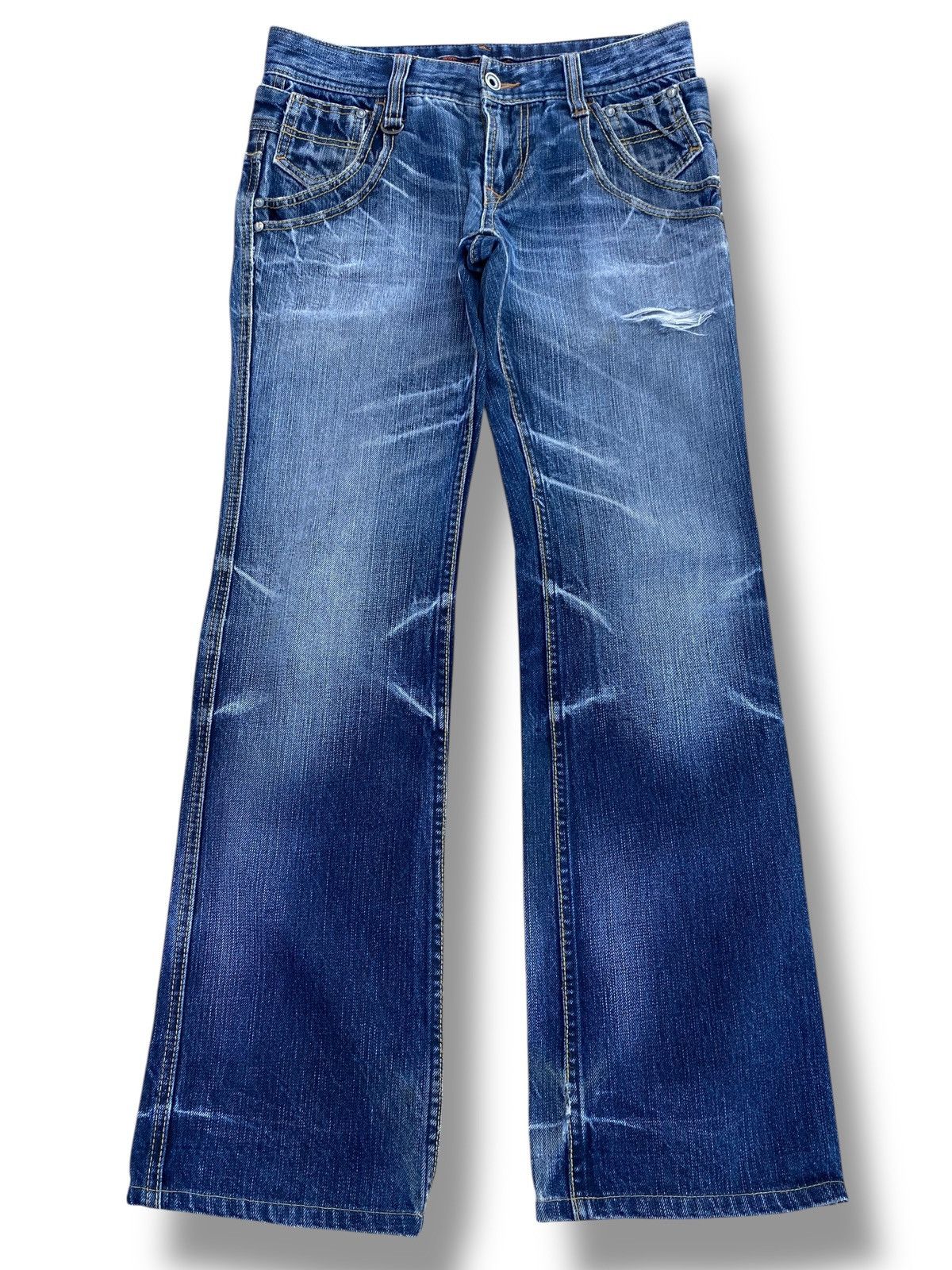 Nicole Club Nicole Club Brand Thunder Wash Style Back Double Waist Size US 30 / EU 46 - 1 Thumbnail