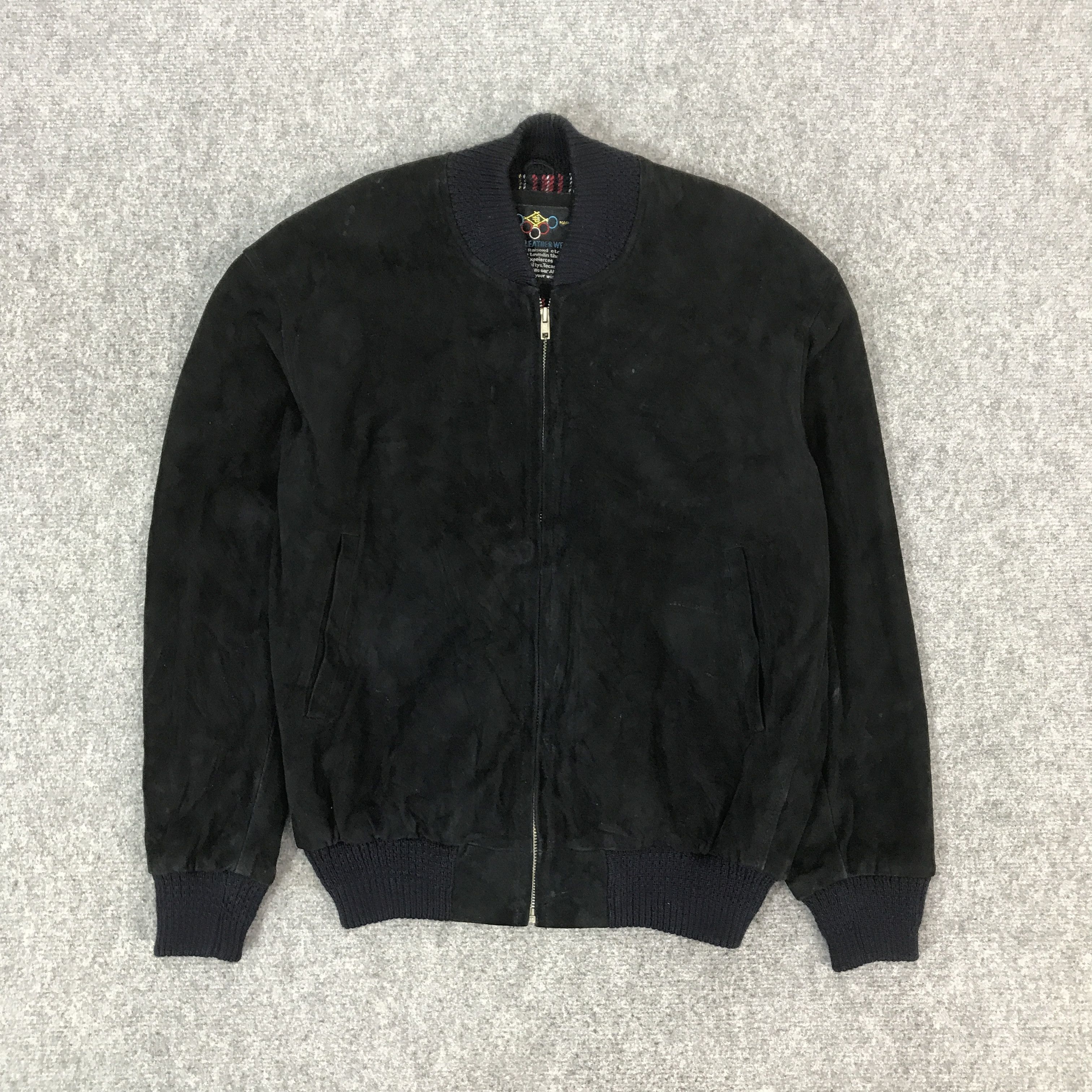 USA Olympics VINTAGE OLYMPICS LEATHER WEAR BOMBER JACKET Size US L / EU 52-54 / 3 - 1 Thumbnail