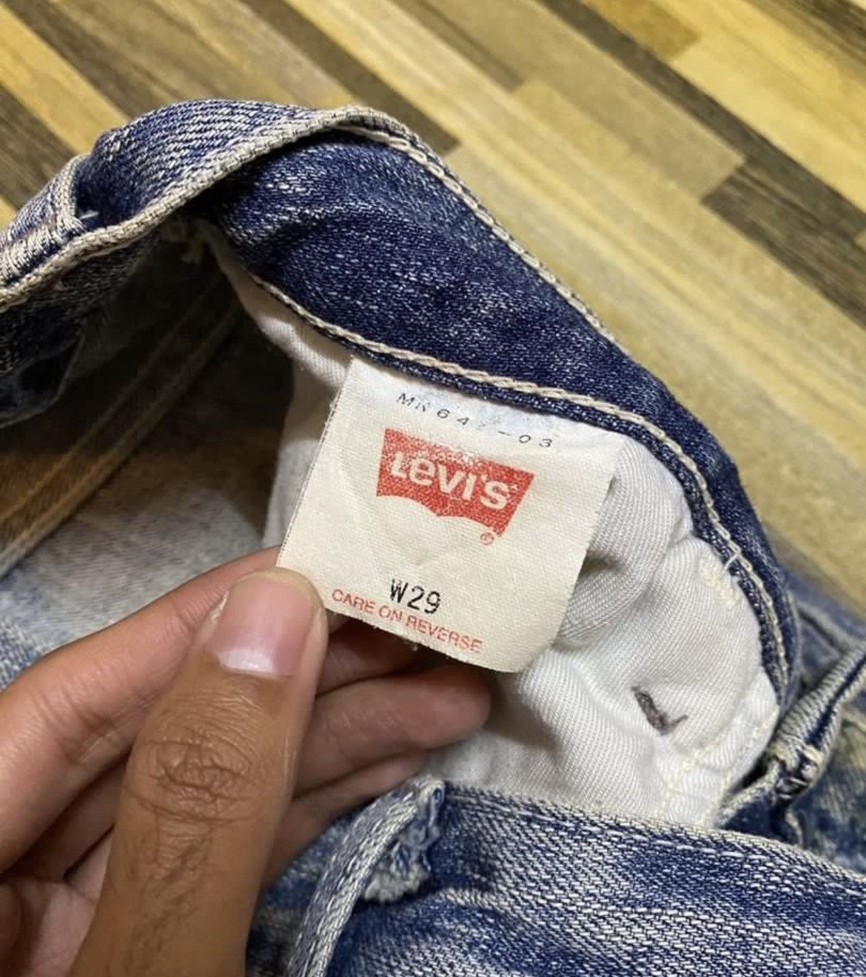 Levi's Vintage Clothing Vtg Levi’s Orange Tag x N hollywood Flare boot cut Jeans Size US 30 / EU 46 - 6 Thumbnail