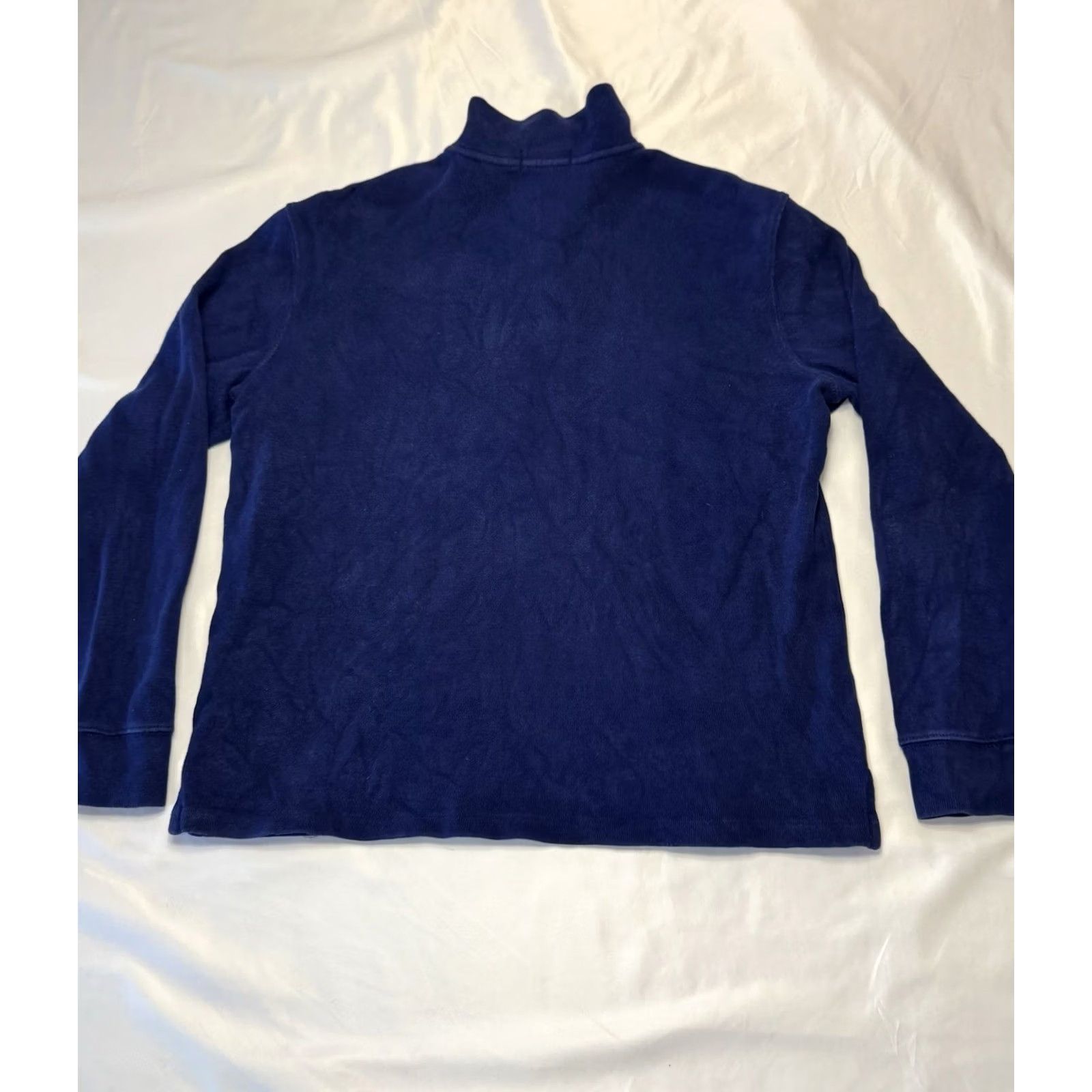 Ralph Lauren Ralph Lauren Sweater Blue Knit 1/4 Zip Pullover Mens M Casual Preppy Size US M / EU 48-50 / 2 - 7 Thumbnail