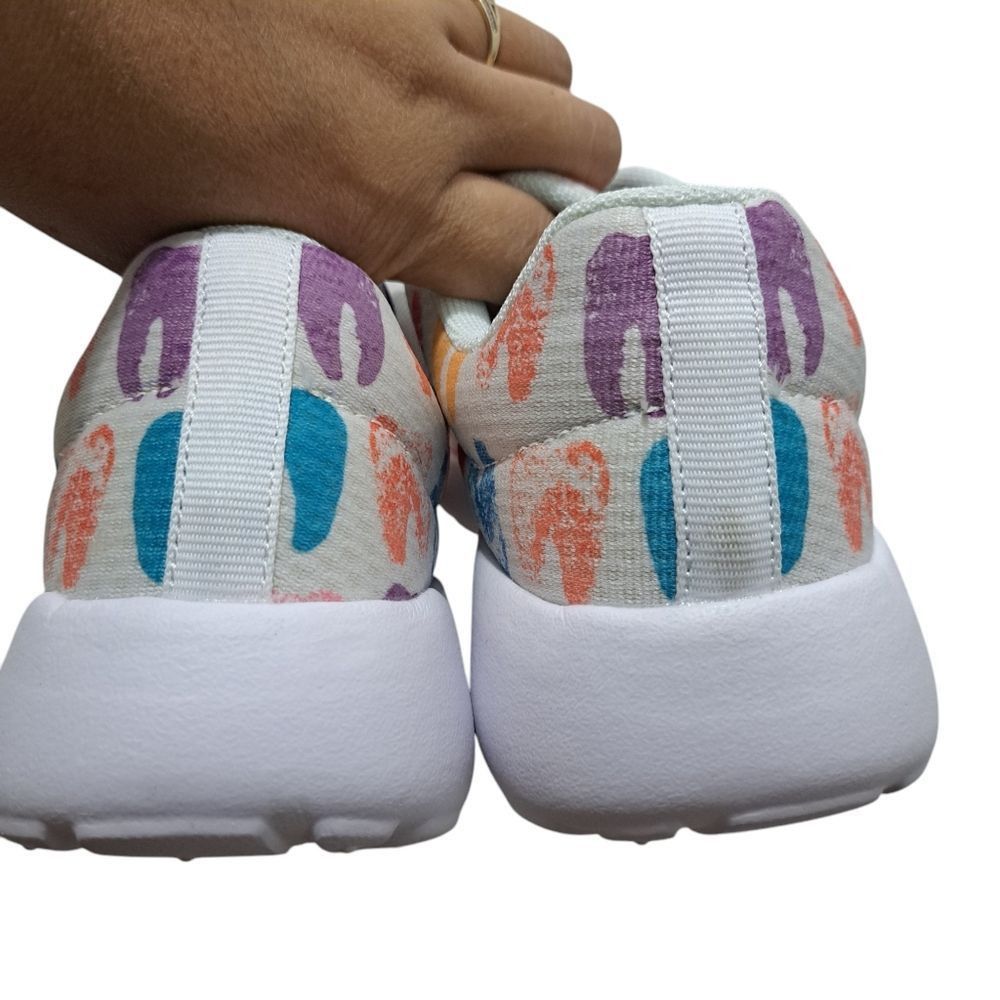 Other Groove Bags Custom Print Dentistry Lightweight Lace Up Sneak Size US 8 / IT 38 - 2 Thumbnail