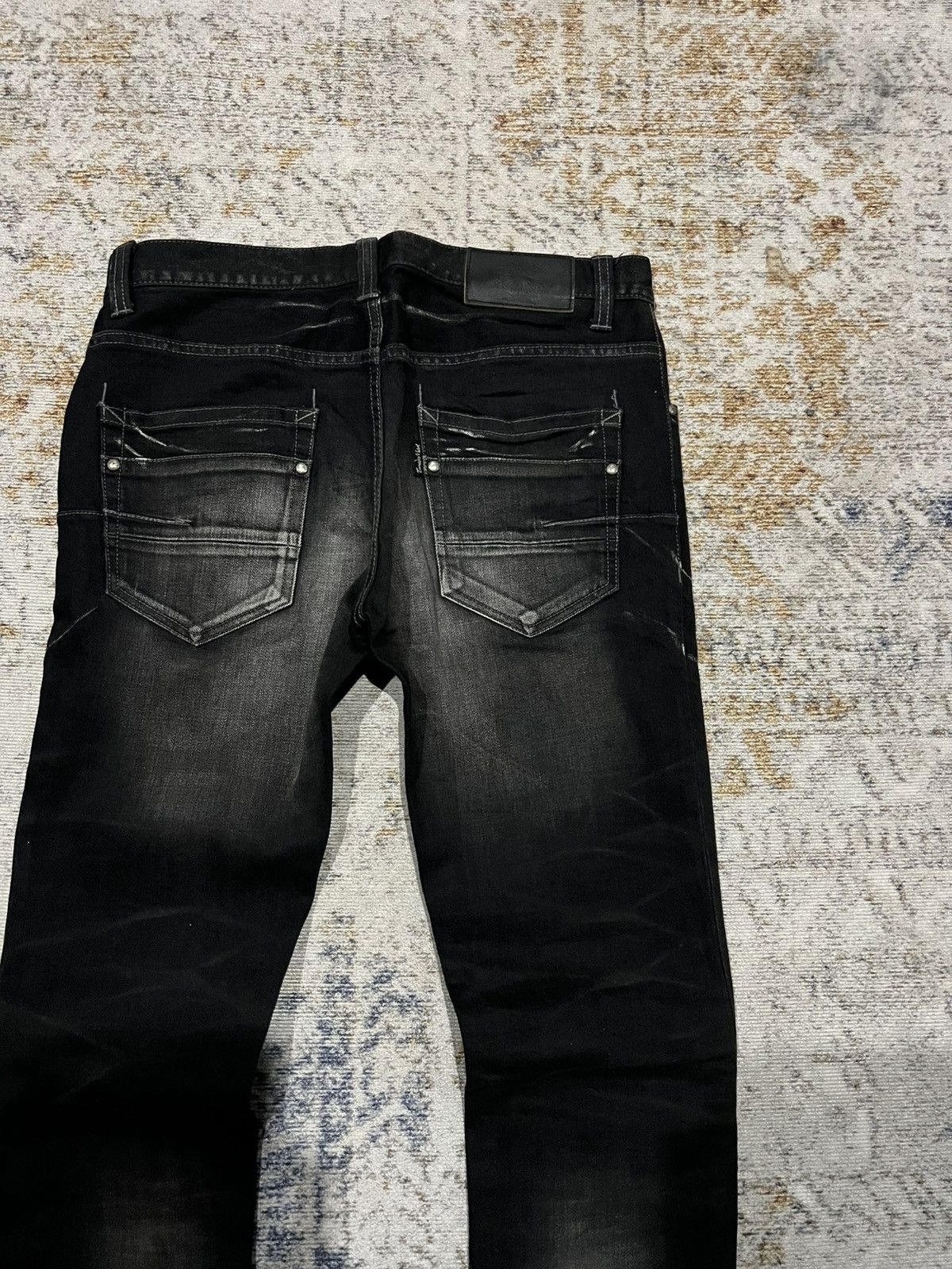 If Six Was Nine Tornado Mart Mudmax Whiskered Flared Denim vkei LGB style Size US 30 / EU 46 - 4 Thumbnail