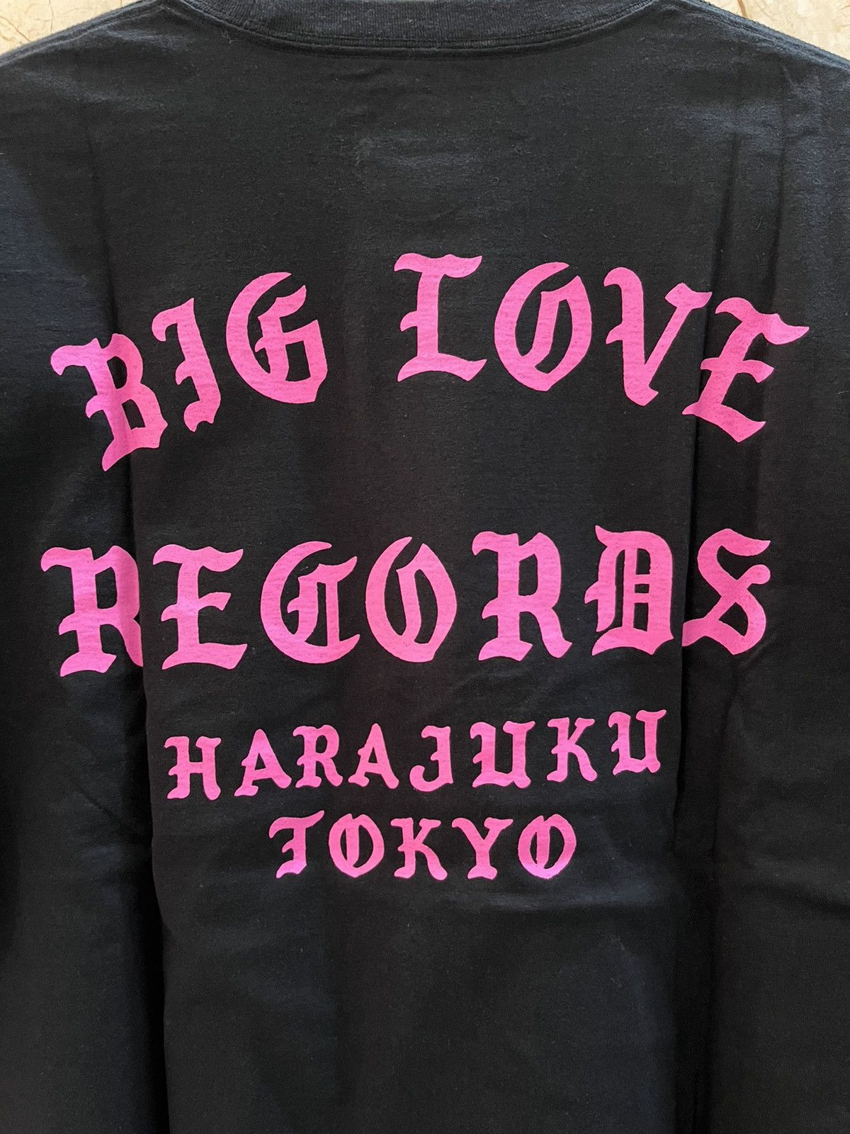 Japanese Brand Big Love Records Harajuku Tokyo Tee Size US L / EU 52-54 / 3 - 4 Thumbnail
