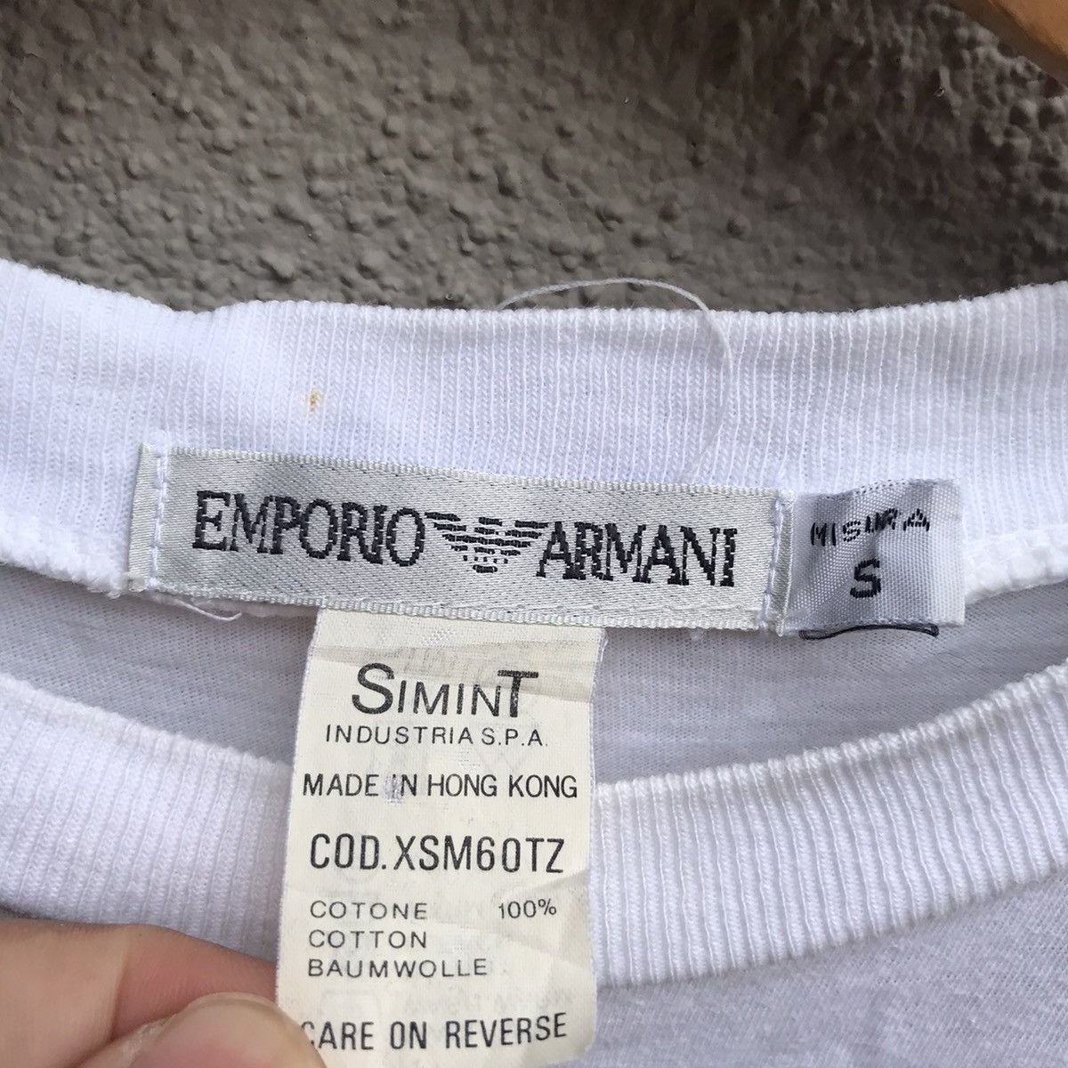 Emporio Armani Vintage 90s EMPORIO ARMANI photo tee actor Size US M / EU 48-50 / 2 - 4 Thumbnail