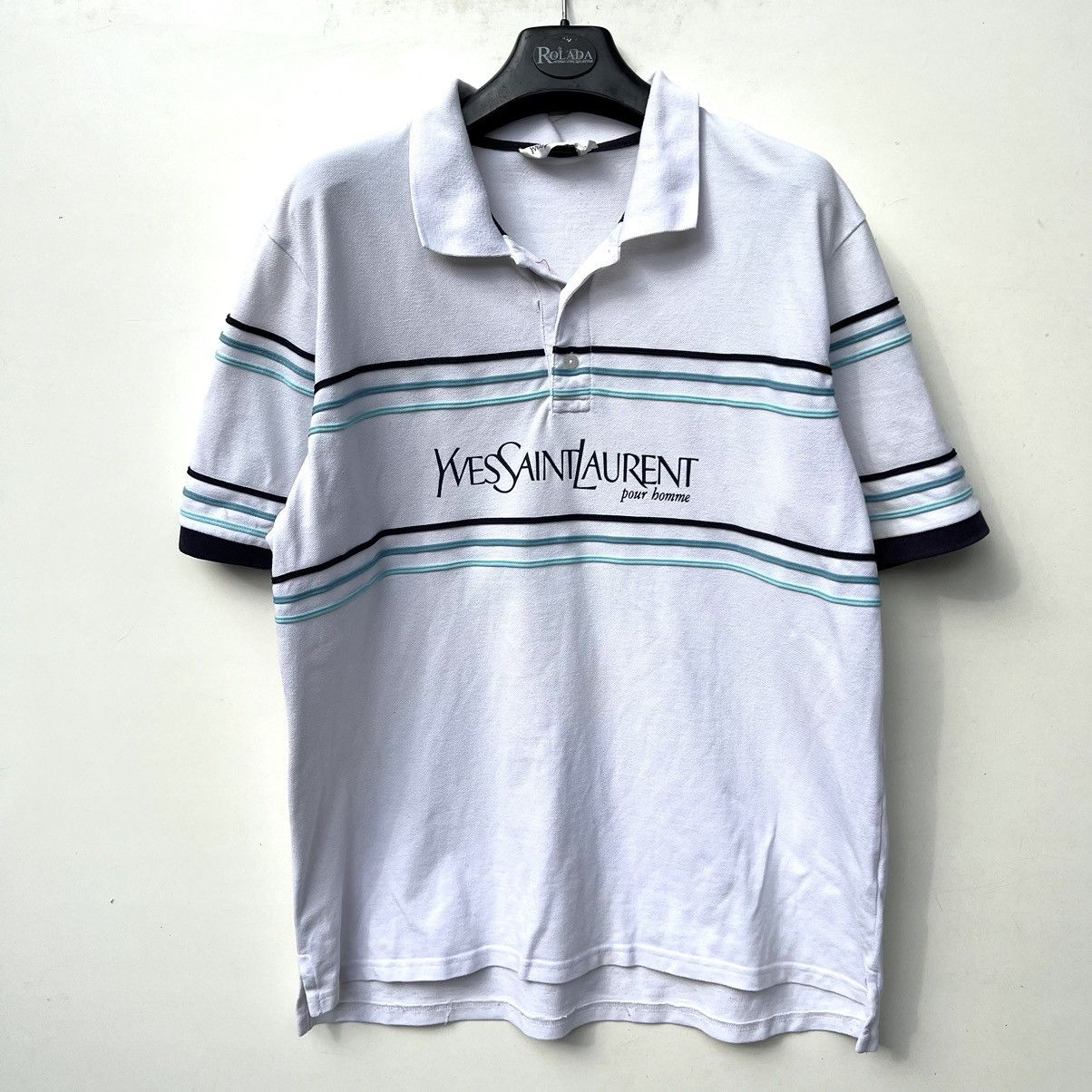 Saint Laurent Paris × Yves Saint Laurent Yves Saint Laurent polos T-Shirt Size US XXL / EU 58 / 5 - 1 Thumbnail
